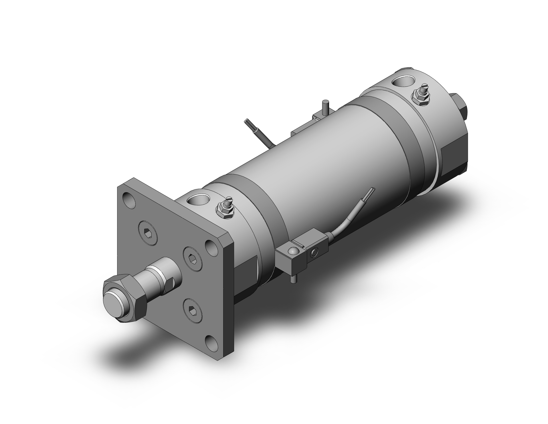 SMC CDG5FA63TFSV-100-G5BAZ stainless air cylinder, WATER RESISTANT CYLINDER