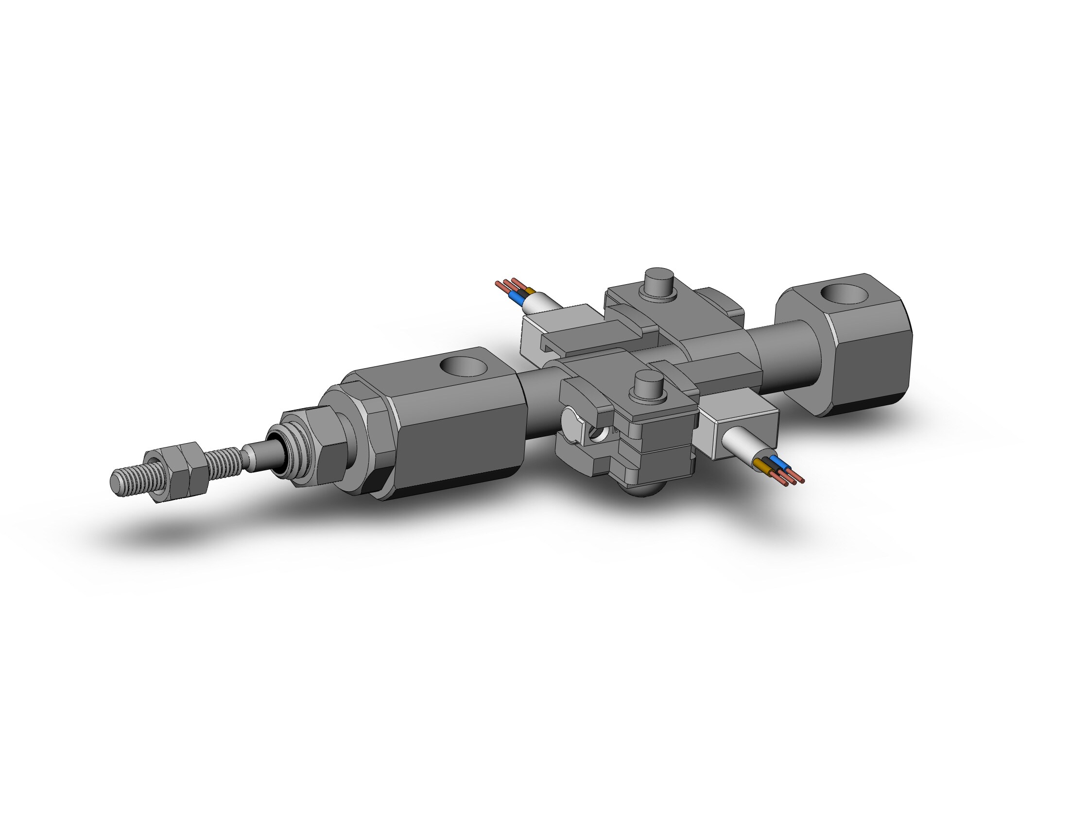 SMC CDJ2B6-15Z-M9PVSAPC-B cylinder, air, ROUND BODY CYLINDER