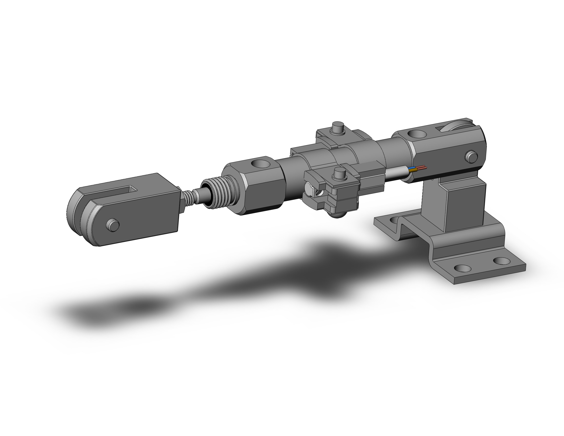 SMC CDJ2D10-15Z-NW-M9B-B cylinder, air, ROUND BODY CYLINDER