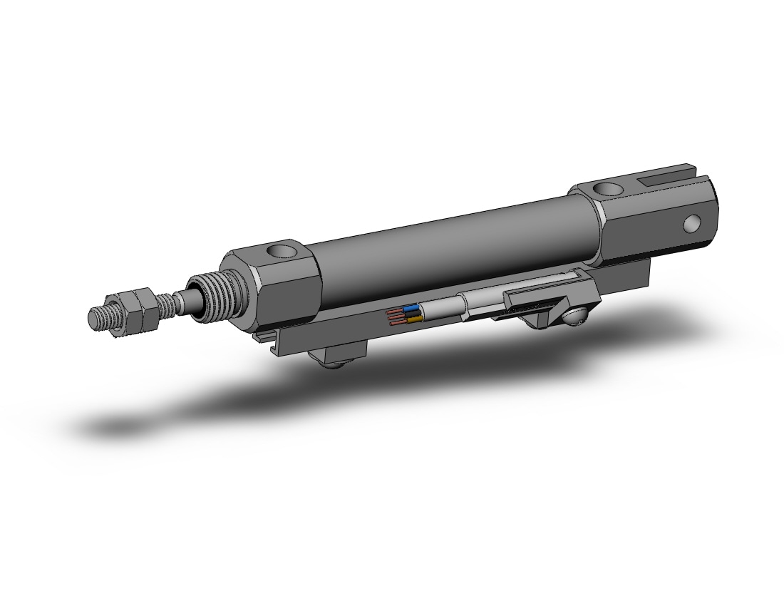 SMC CDJ2D10-30Z-M9PM-A cylinder, air, ROUND BODY CYLINDER