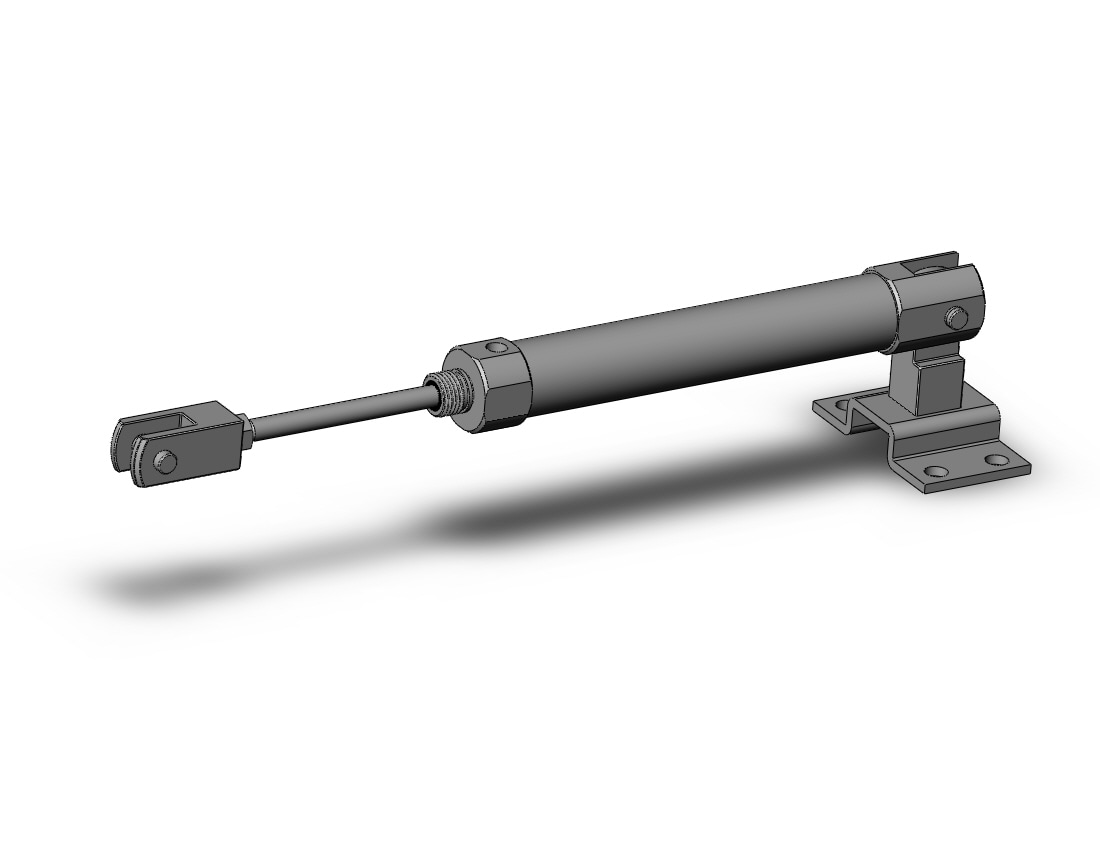 SMC CDJ2D16-45TZ-NW-B cylinder, air, ROUND BODY CYLINDER