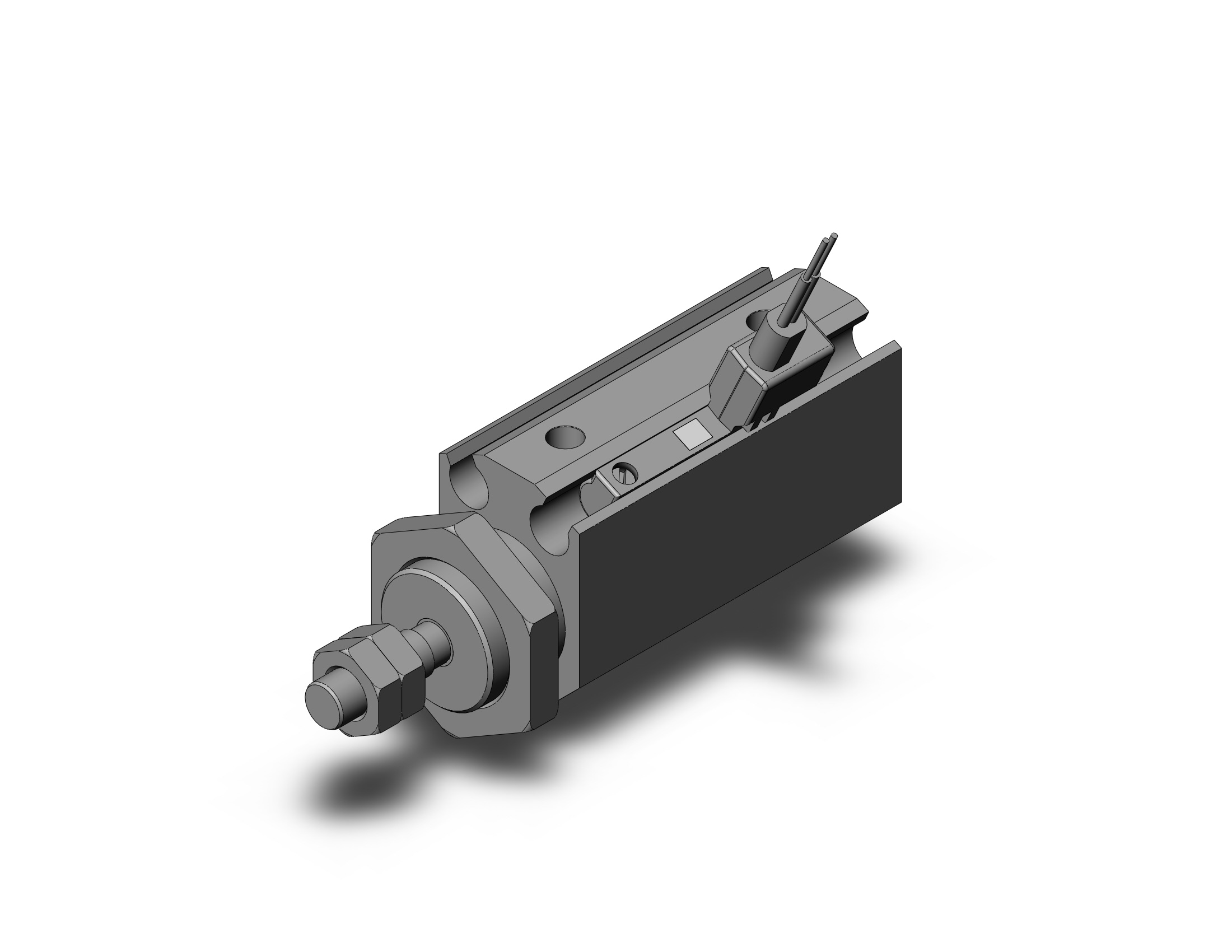 SMC CDJP2B10-10D-M9BVS cyl, pin, dbl act, CJP/CJP2 ROUND BODY CYLINDER