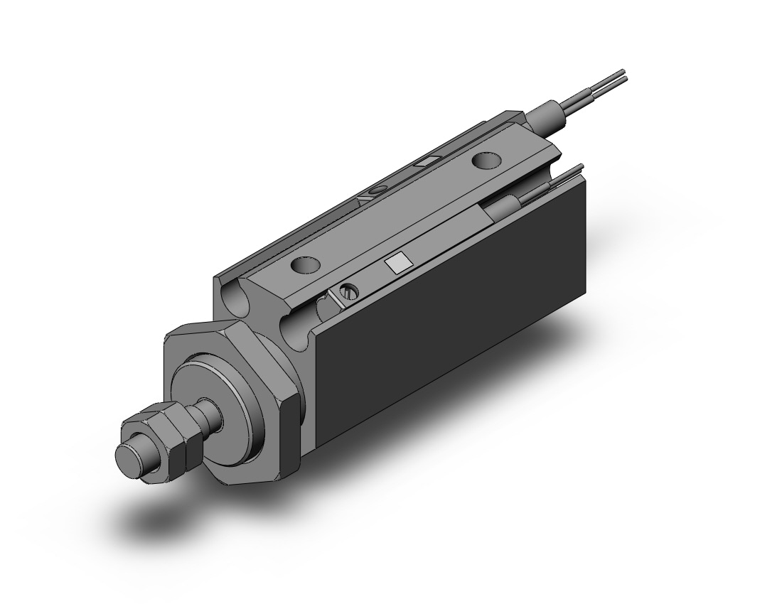 SMC CDJP2B10-15D-M9B cyl, pin, dbl act, CJP/CJP2 ROUND BODY CYLINDER