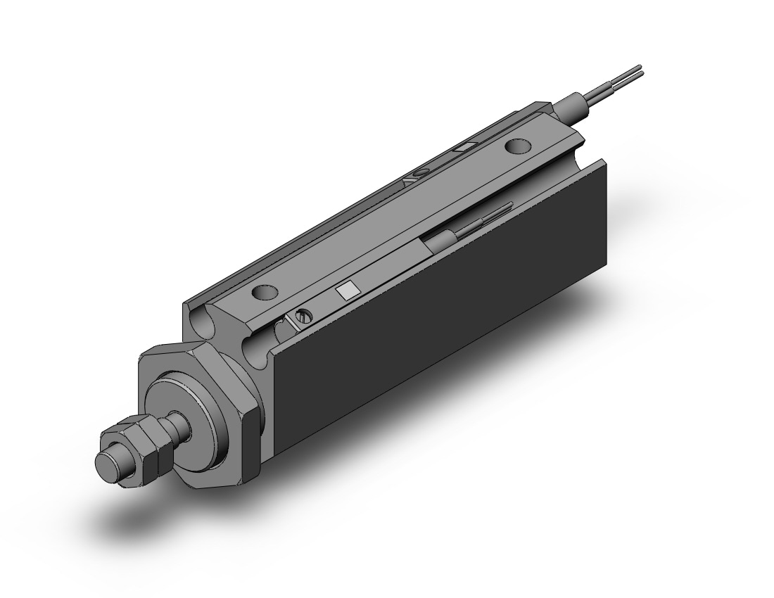 SMC CDJP2B10-30D-M9BL cyl, pin, dbl act, sw capable, CJP/CJP2 ROUND BODY CYLINDER