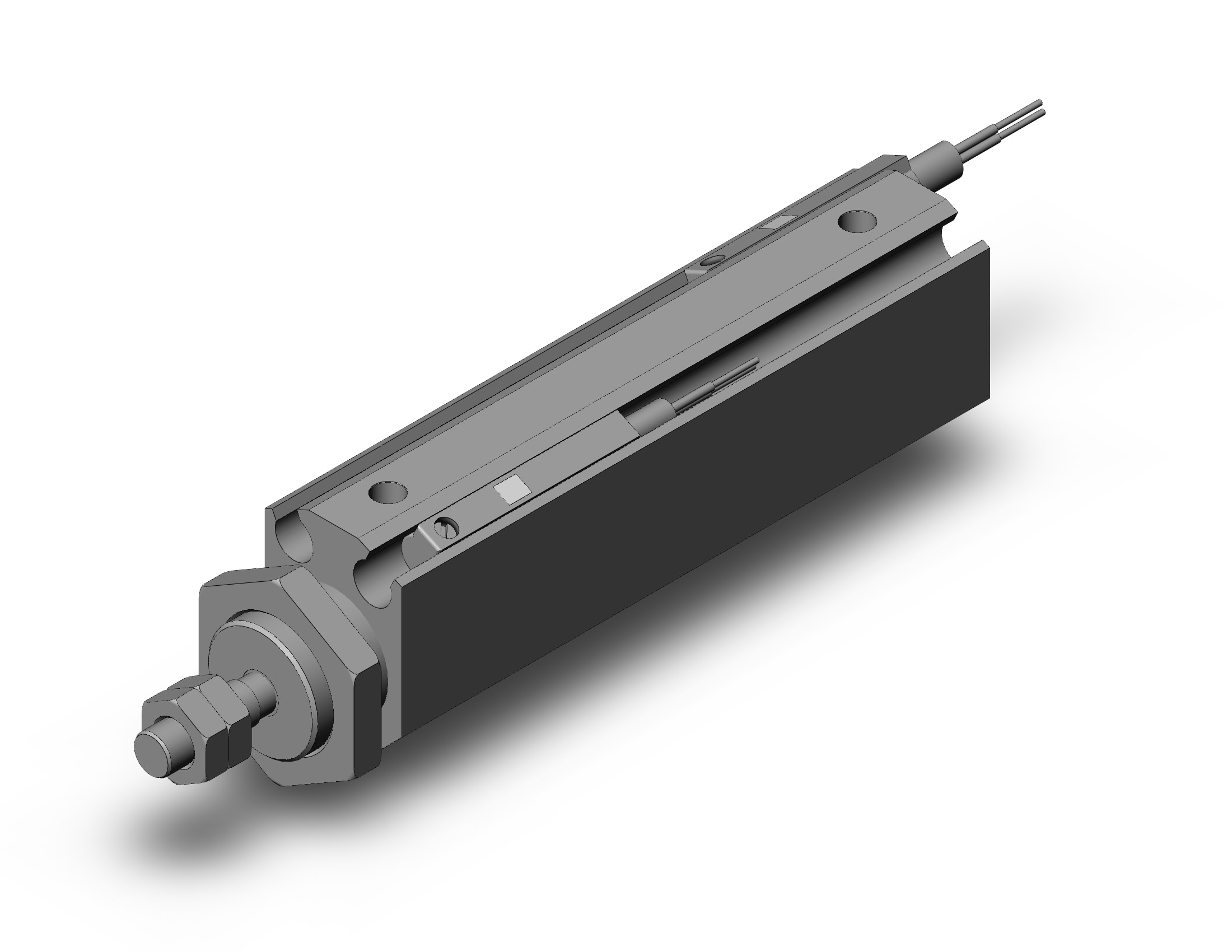 SMC CDJP2B10-40D-M9BL cyl, pin, dbl act, sw capable, CJP/CJP2 ROUND BODY CYLINDER