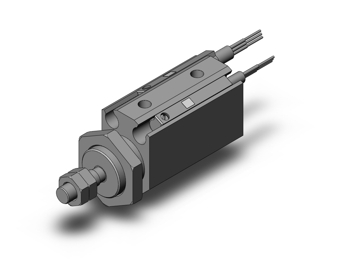 SMC CDJP2B10-5D-M9P cyl, pin, dbl act, CJP/CJP2 ROUND BODY CYLINDER