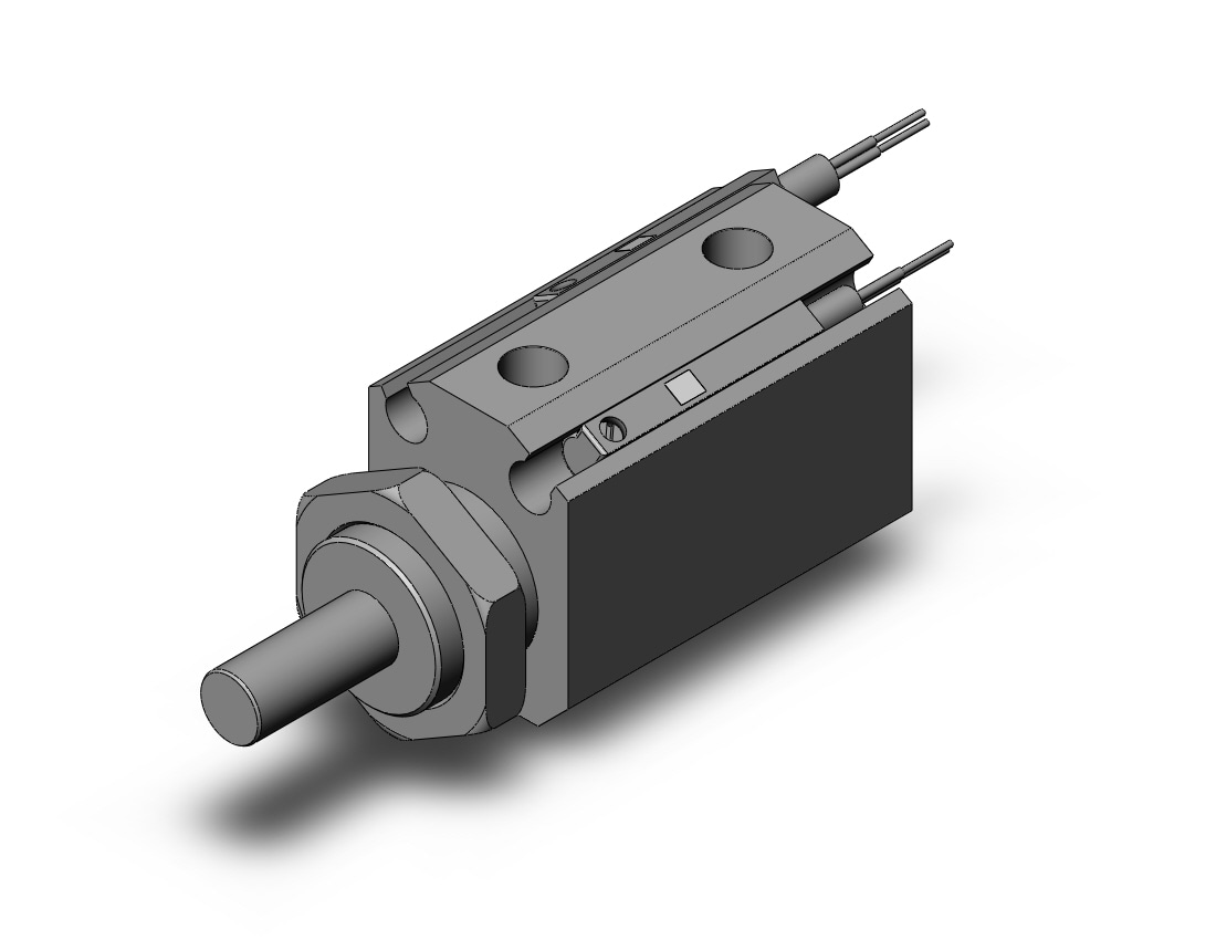 SMC CDJP2B16-10D-B-M9BL cyl, pin, dbl act, sw capable, CJP/CJP2 ROUND BODY CYLINDER