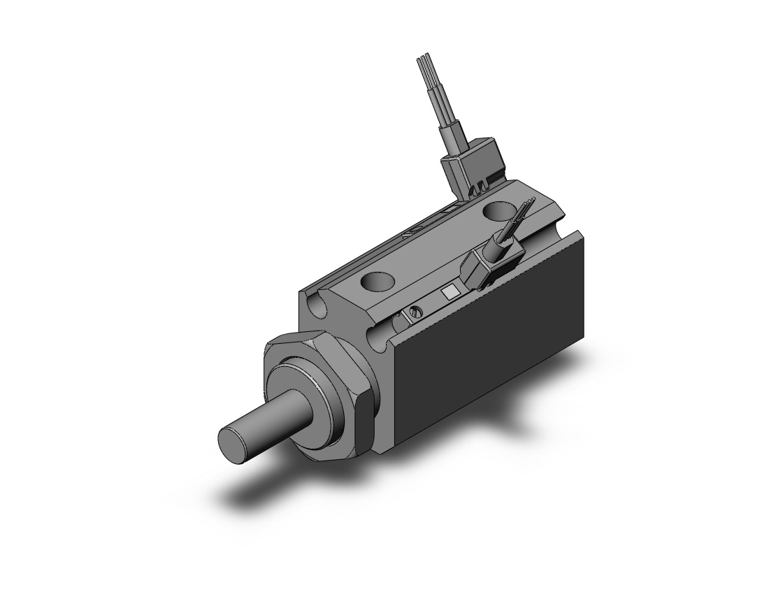 SMC CDJP2B16-15D-B-M9PVZ cyl, pin, dbl act, CJP/CJP2 ROUND BODY CYLINDER