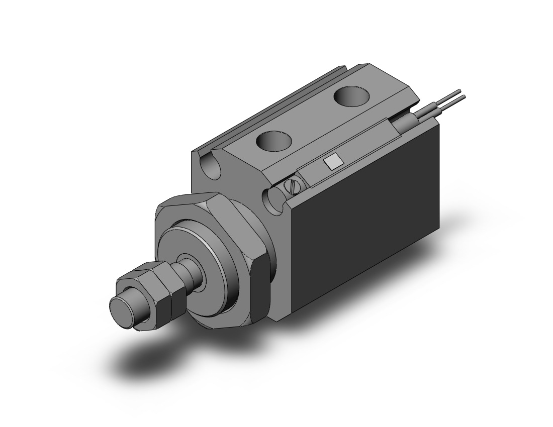 SMC CDJP2B16-5D-A90S cyl, pin, dbl act, CJP/CJP2 ROUND BODY CYLINDER***