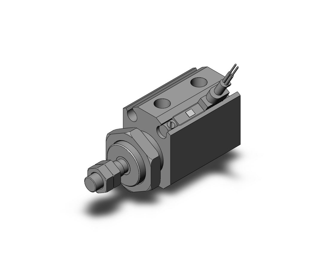 SMC CDJP2B16-5D-A90VS cyl, pin, dbl act, sw capable, CJP/CJP2 ROUND BODY CYLINDER