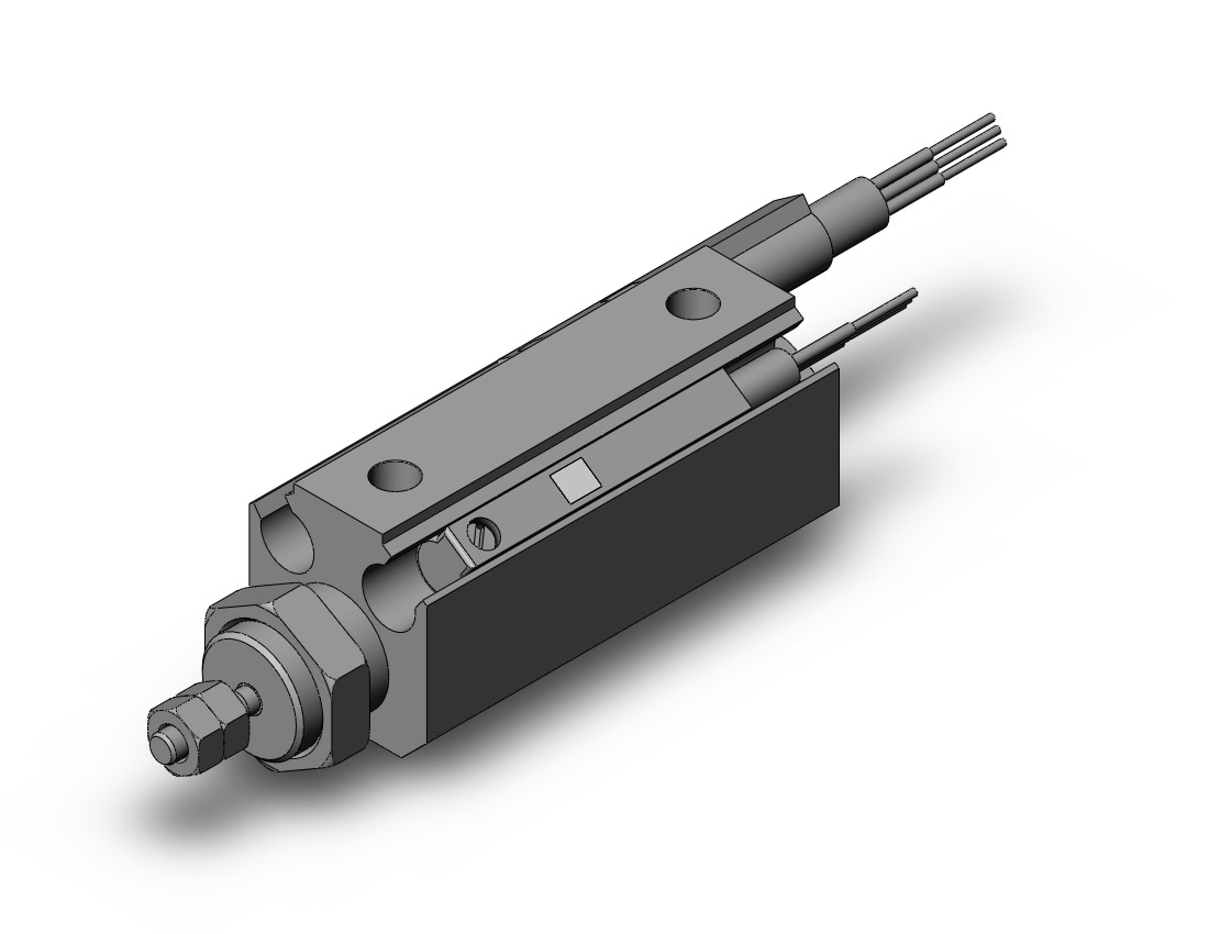 SMC CDJP2B4-15D-M9NW pin cylinder, double acting, sgl rod, ROUND BODY CYLINDER