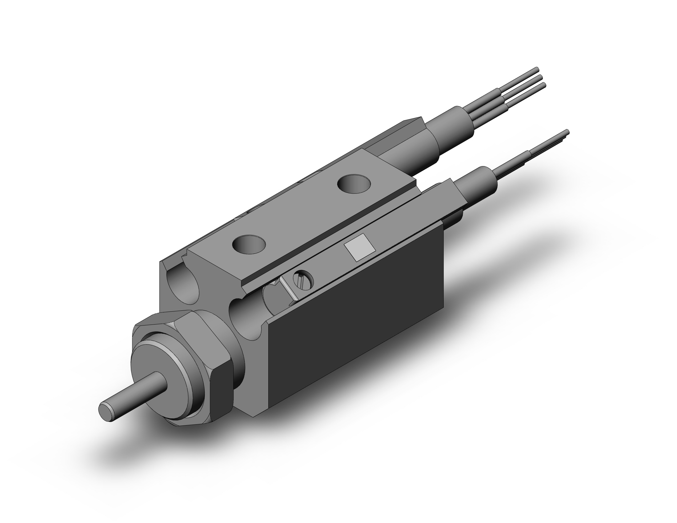 SMC CDJP2B4-5D-B-M9PMAPC cyl, pin, dbl act, sw capable, CJP/CJP2 ROUND BODY CYLINDER