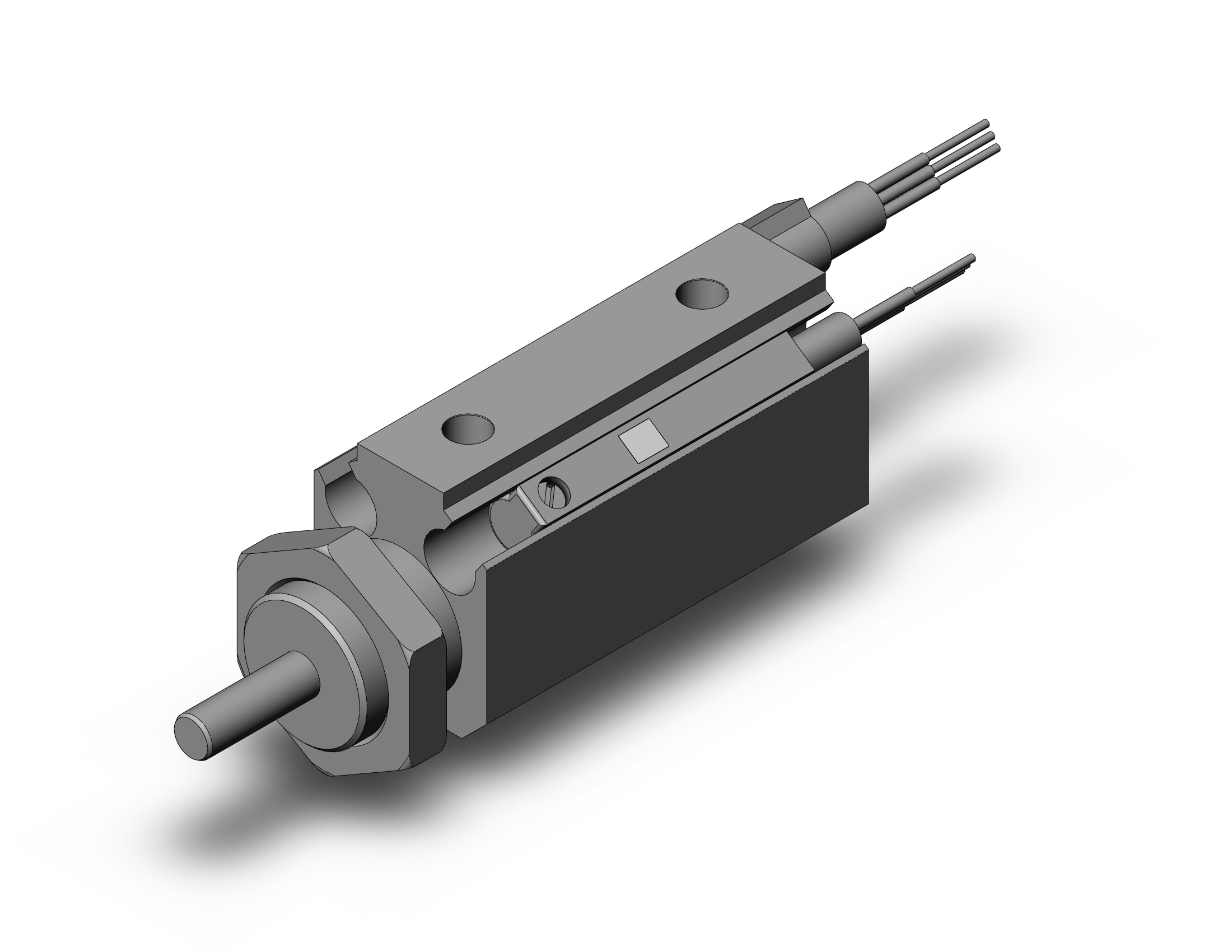 SMC CDJP2B6-10D-B-M9PSAPC cyl, pin, dbl act, CJP/CJP2 ROUND BODY CYLINDER