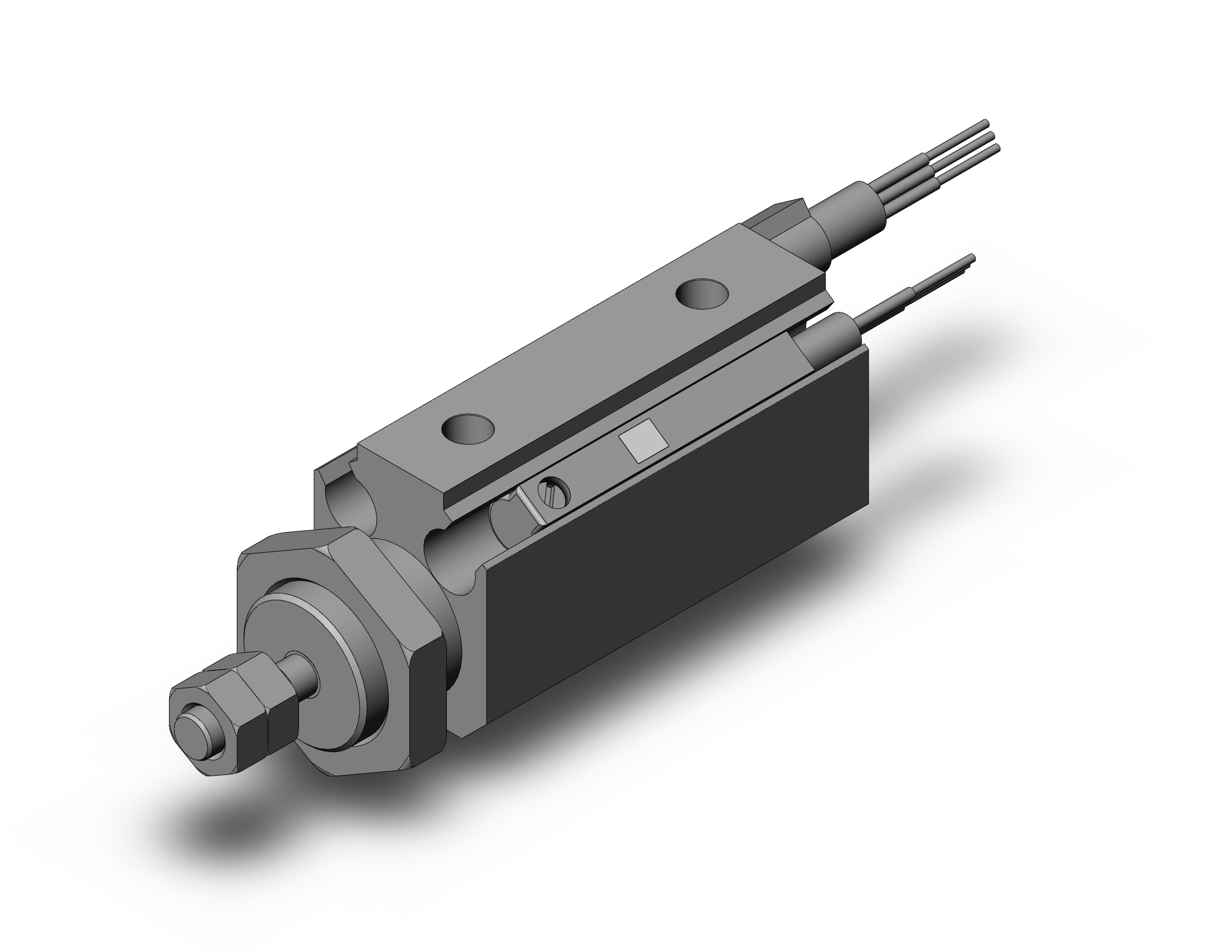 SMC CDJP2B6-10D-M9NL cyl, pin, dbl act, CJP/CJP2 ROUND BODY CYLINDER