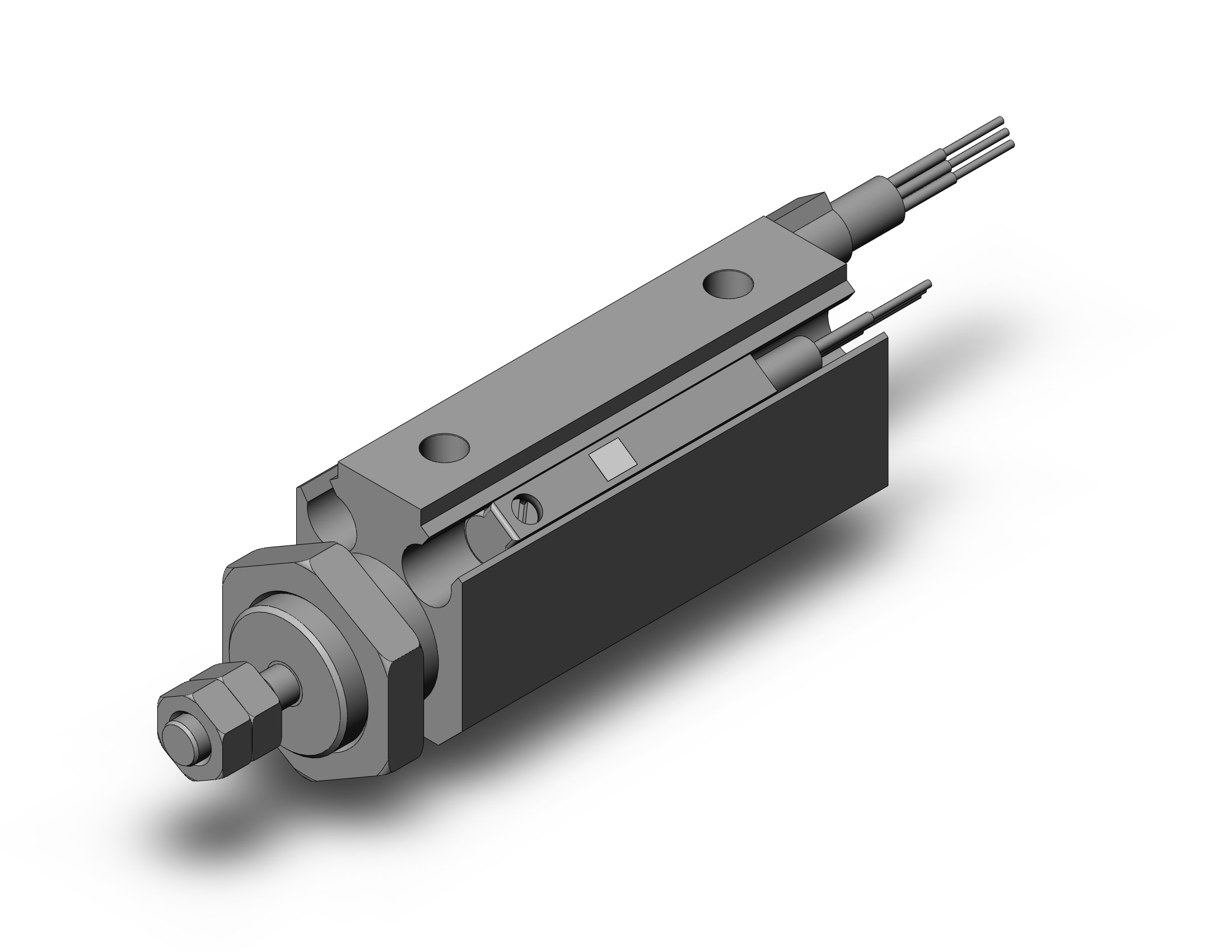 SMC CDJP2B6-15D-M9NL cyl, pin, dbl act, sw capable, CJP/CJP2 ROUND BODY CYLINDER