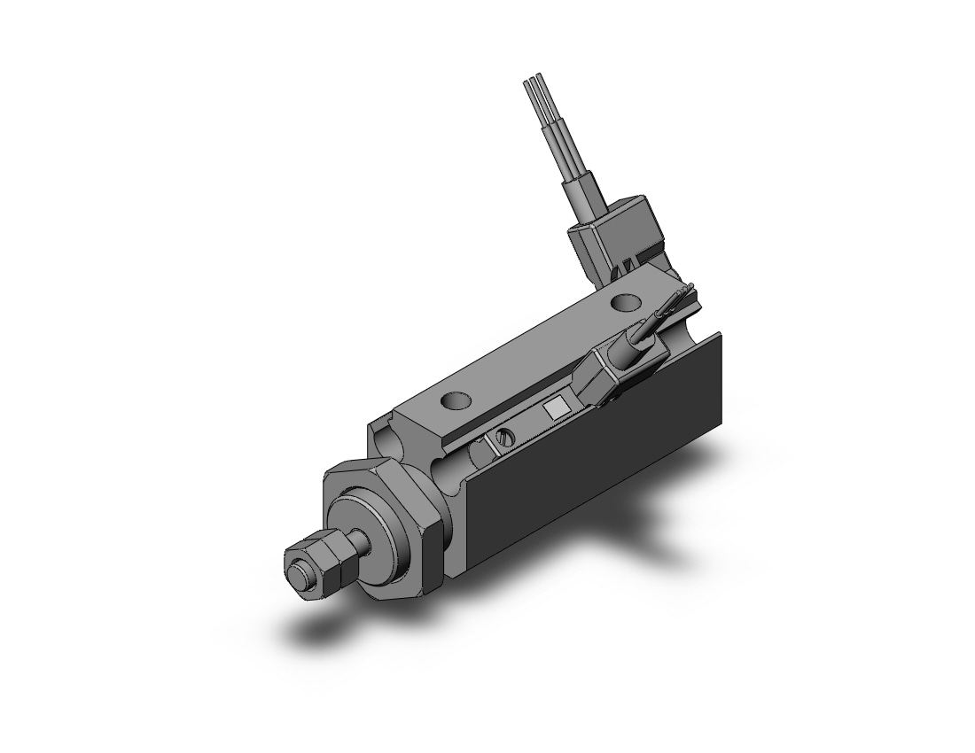 SMC CDJP2B6-15D-M9NWVL cyl, pin, dbl act, sw capable, CJP/CJP2 ROUND BODY CYLINDER