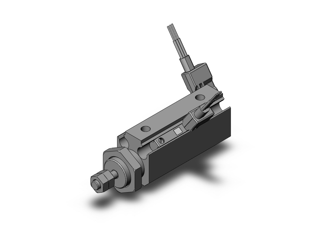 SMC CDJP2B6-15D-M9PWVL cyl, pin, dbl act, sw capable, CJP/CJP2 ROUND BODY CYLINDER