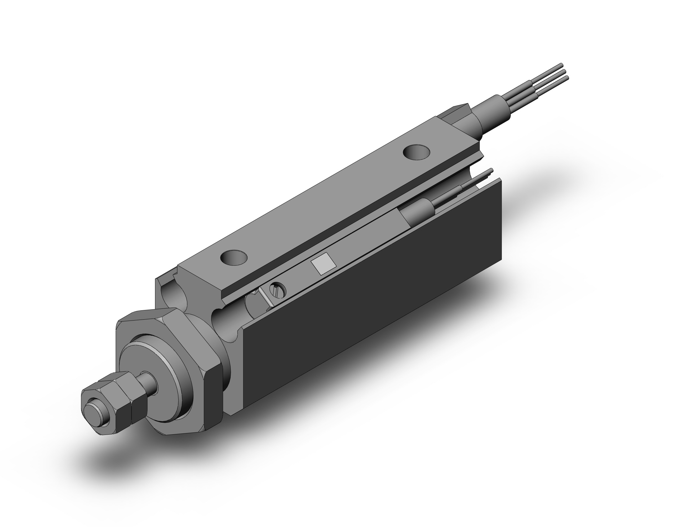 SMC CDJP2B6-20D-M9NL cyl, pin, dbl act, CJP/CJP2 ROUND BODY CYLINDER