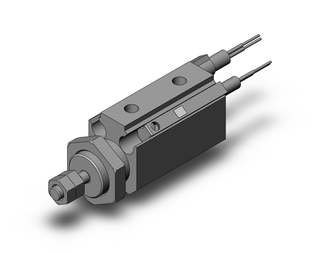 SMC CDJP2B6-5D-M9B cyl, pin, dbl act, CJP/CJP2 ROUND BODY CYLINDER