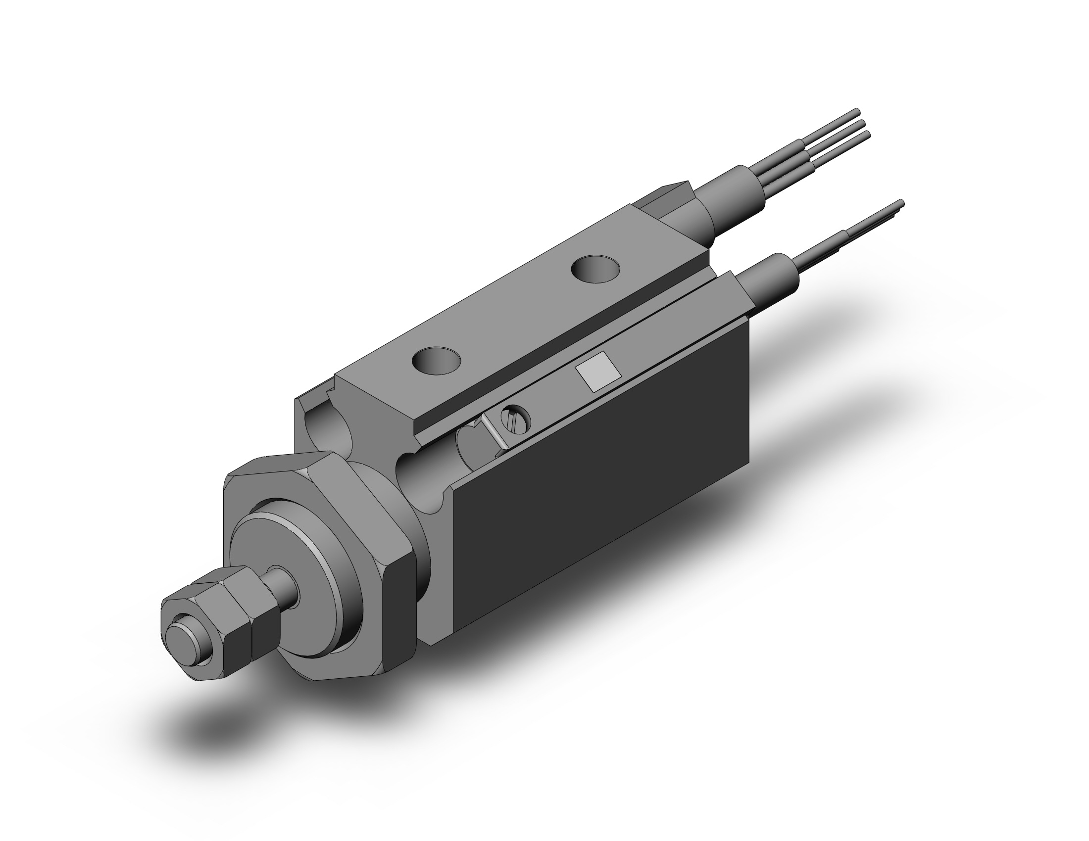 SMC CDJP2B6-5D-M9NL 6mm cjp/cjp2 dbl-act auto-sw, CJP/CJP2 ROUND BODY CYLINDER