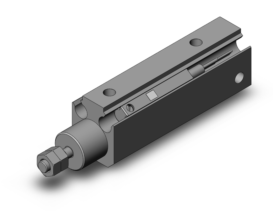 SMC CDJP2D6-20D-M9PLS 6mm cjp/cjp2 dbl-act auto-sw, CJP/CJP2 ROUND BODY CYLINDER