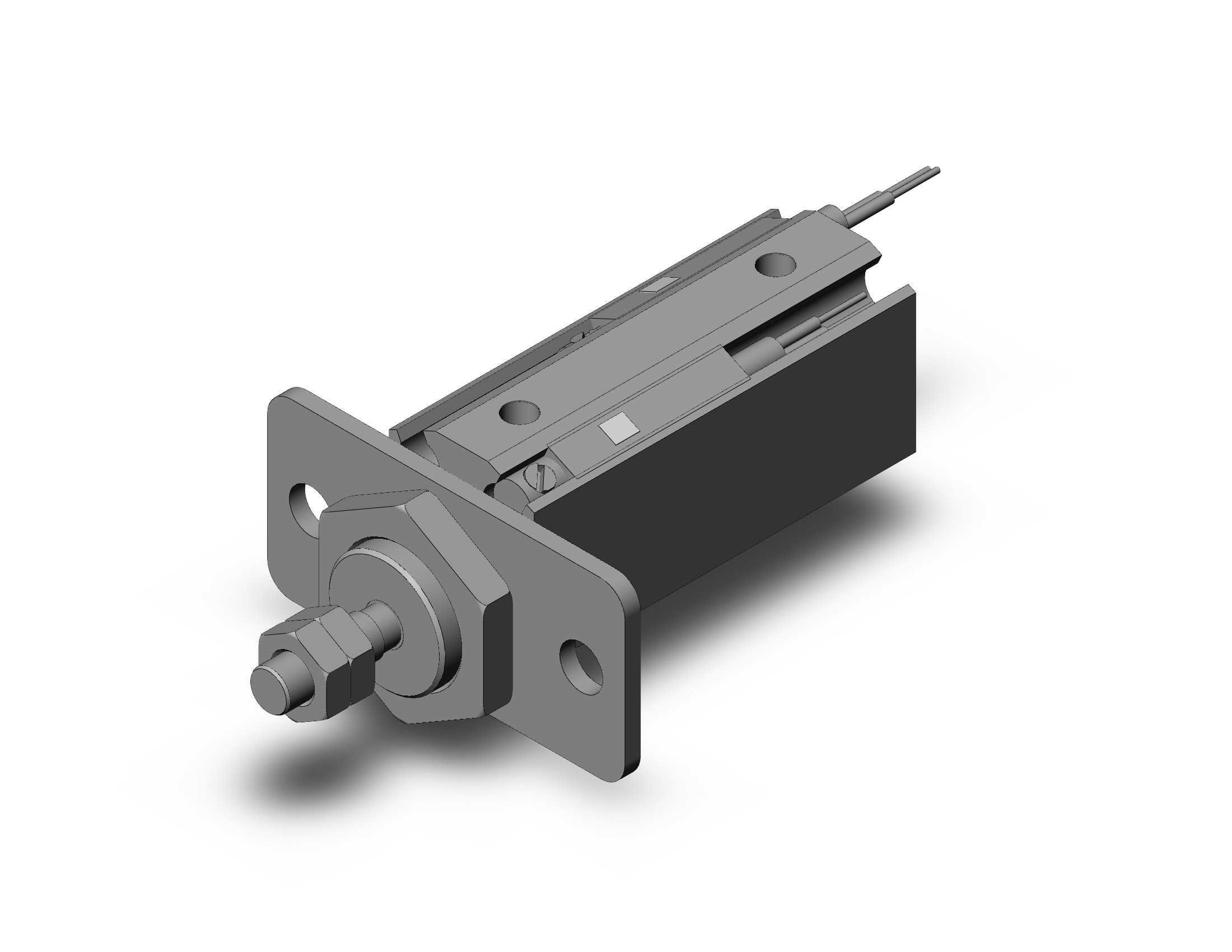 SMC CDJP2F10-15D-A93 cyl, pin, dbl act, CJP/CJP2 ROUND BODY CYLINDER