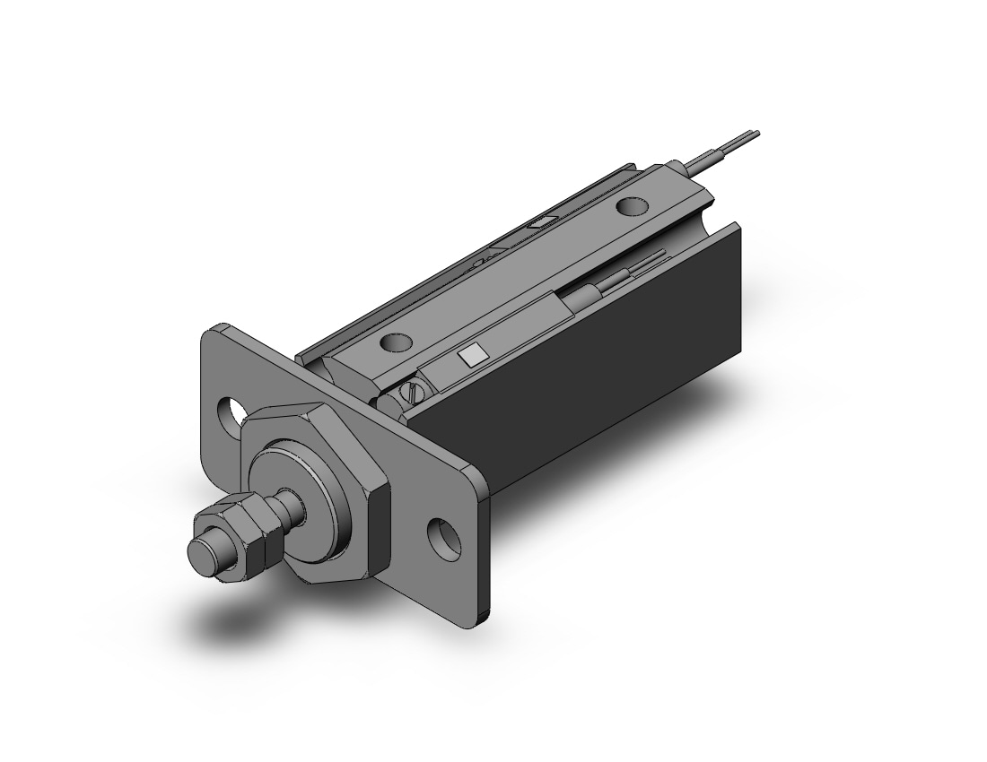 SMC CDJP2F10-20D-A93 cyl, pin, dbl act, CJP/CJP2 ROUND BODY CYLINDER