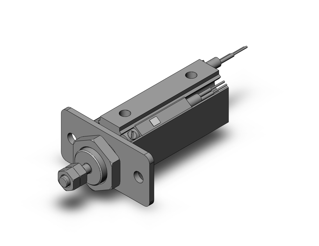 SMC CDJP2F6-15D-A93L cyl, pin, dbl act, sw capable, CJP/CJP2 ROUND BODY CYLINDER