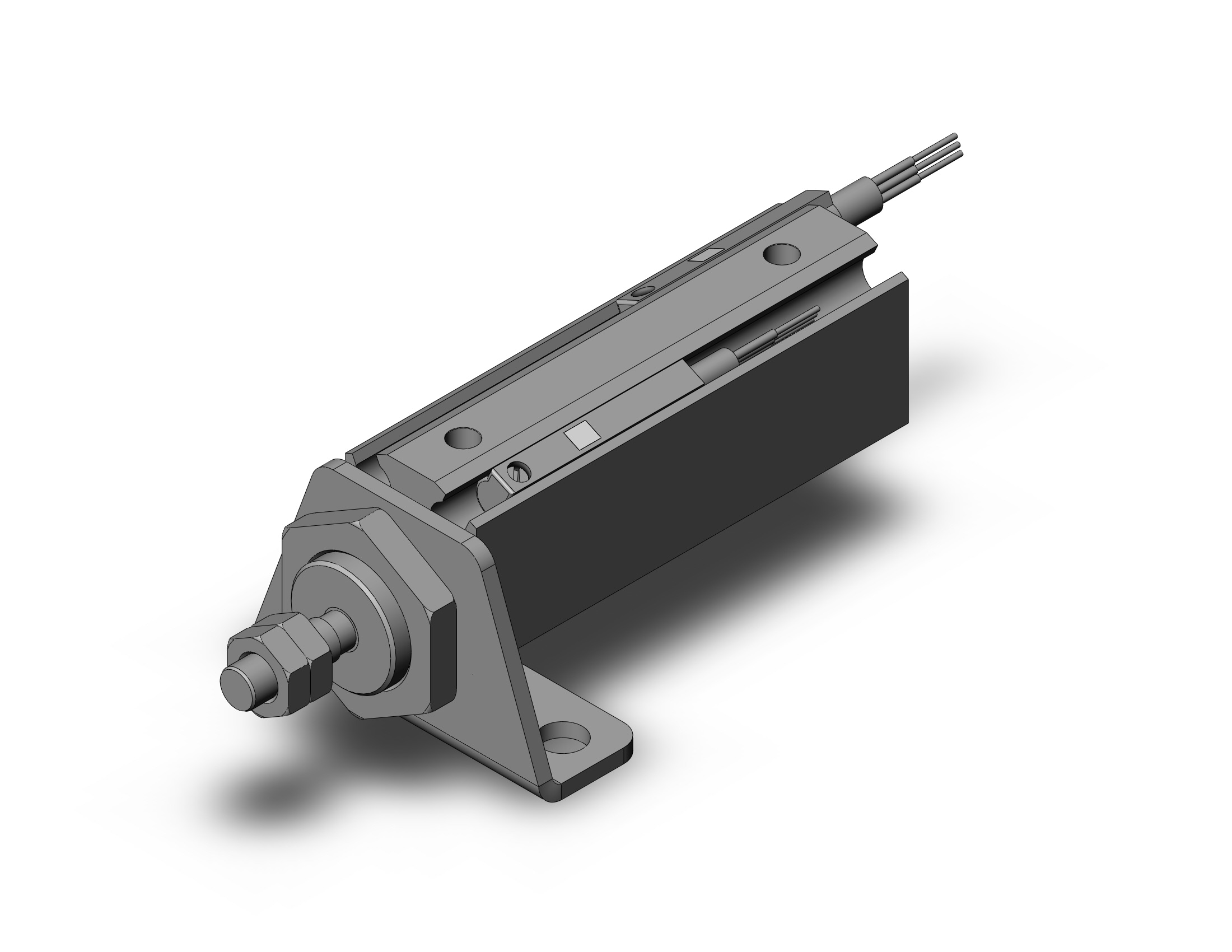 SMC CDJP2L10-25D-M9P cyl, pin, dbl act, CJP/CJP2 ROUND BODY CYLINDER