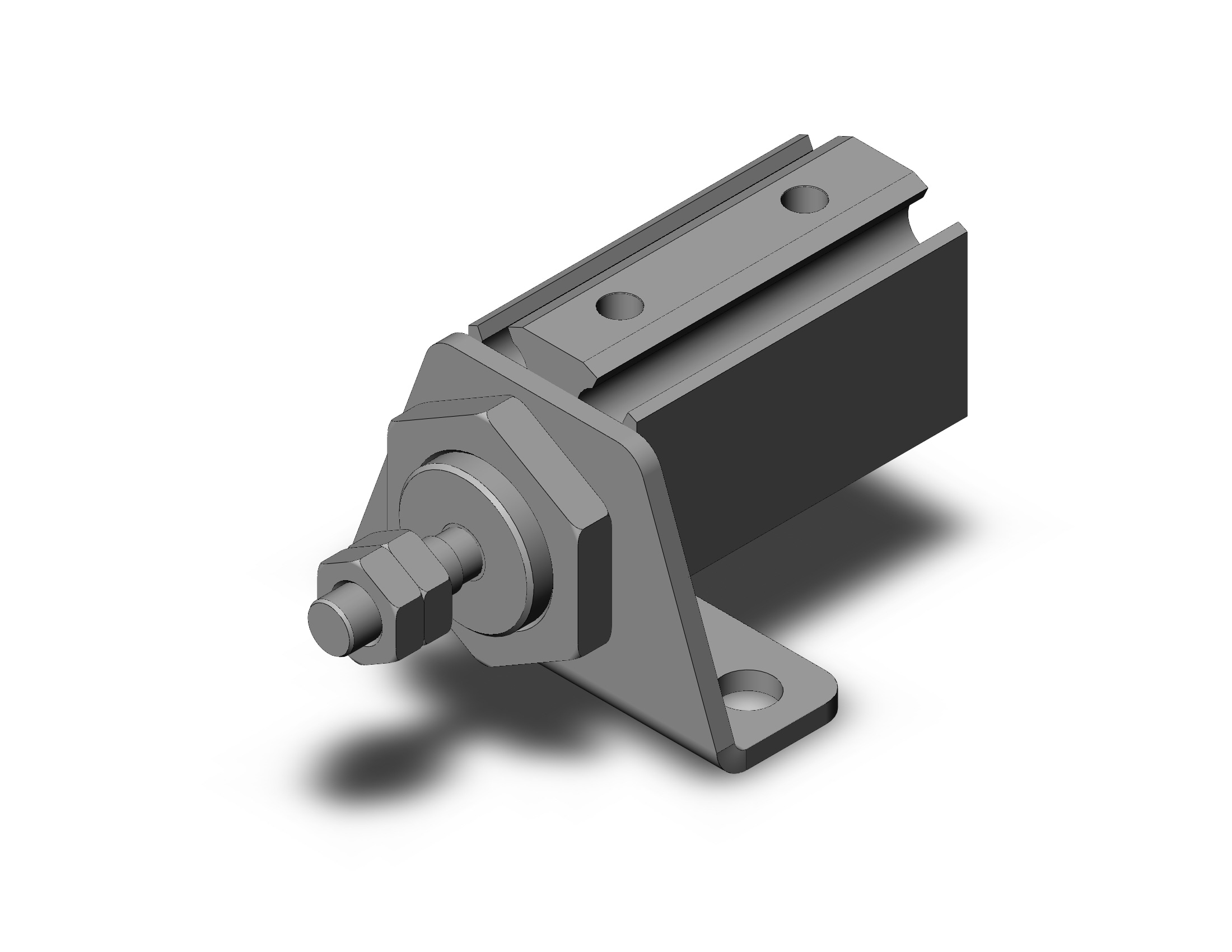 SMC CDJP2L10-5D cyl, pin, dbl act, CJP/CJP2 ROUND BODY CYLINDER***