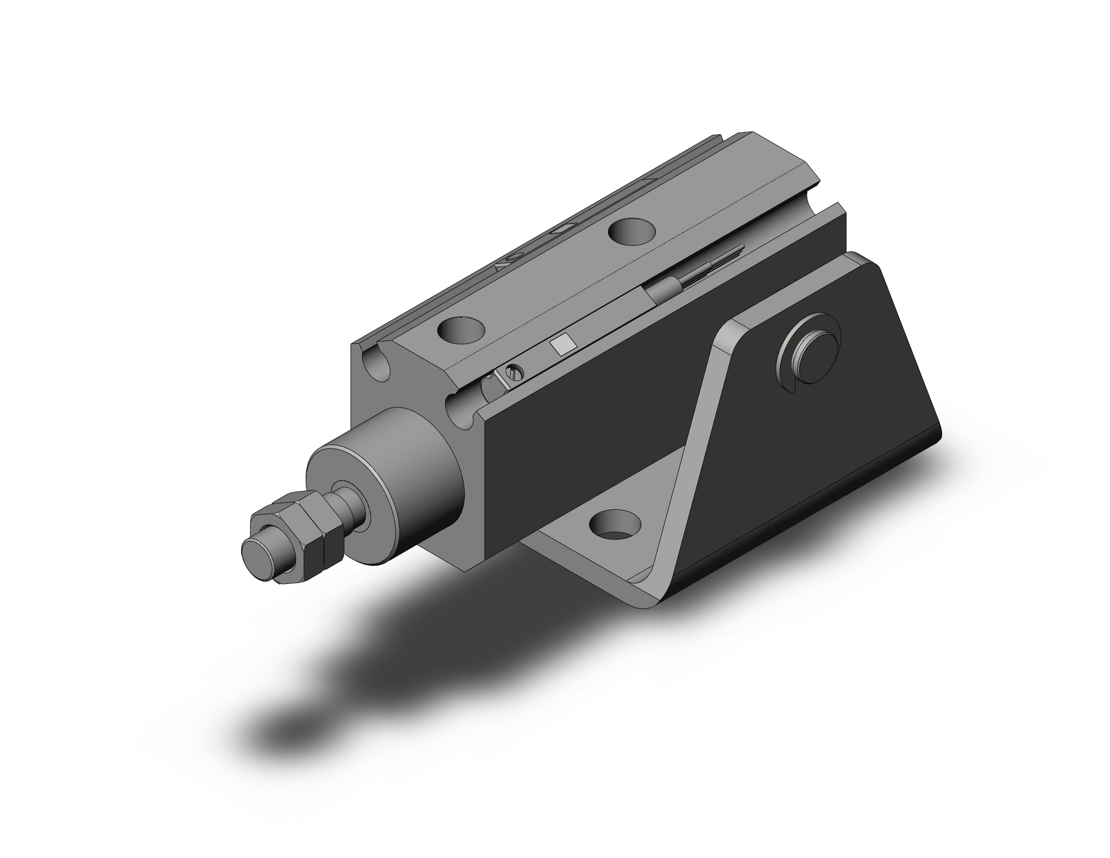 SMC CDJP2T16-15D-M9NWL cyl, pin, dbl act, sw capable, CJP/CJP2 ROUND BODY CYLINDER