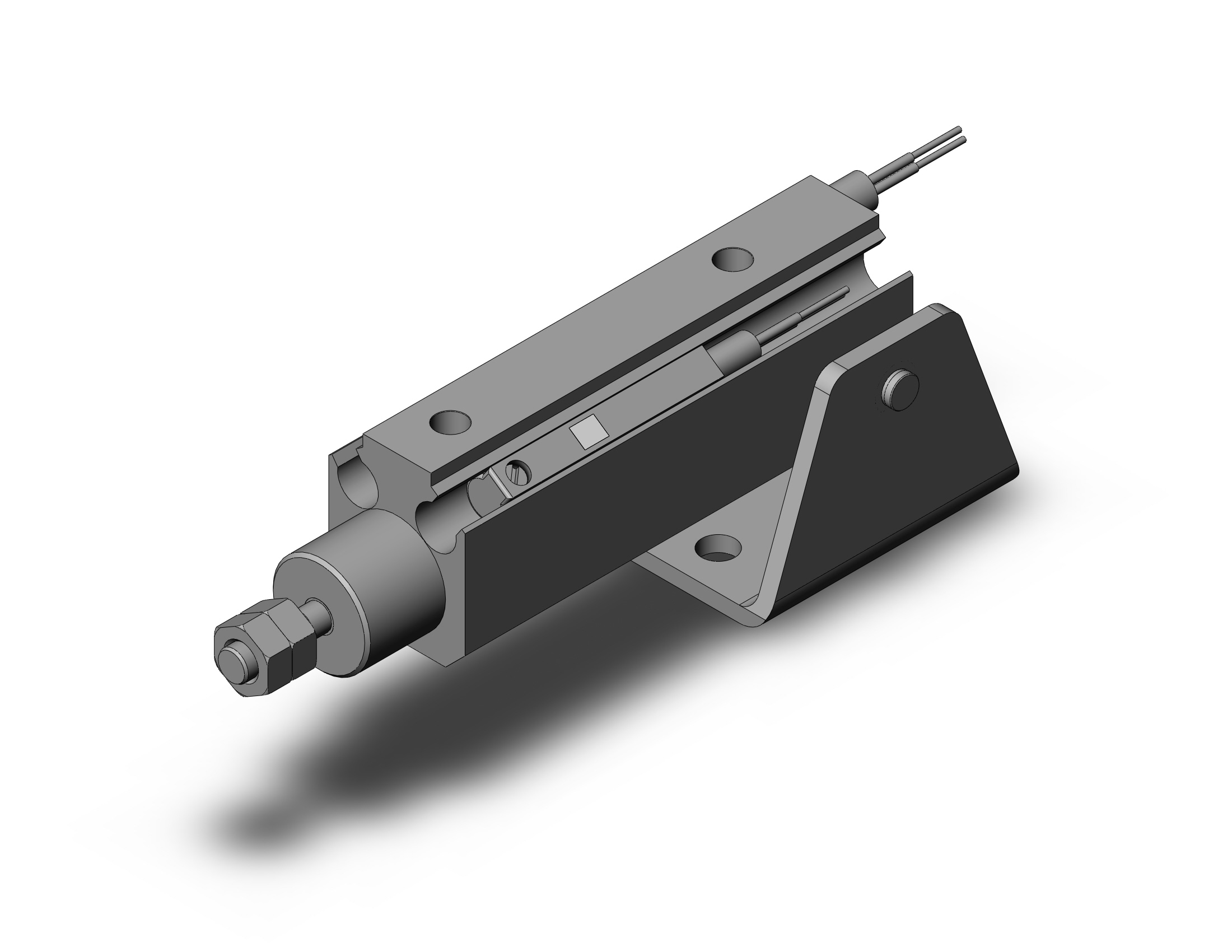 SMC CDJP2T6-20D-M9BZ cyl, pin, dbl act, sw capable, CJP/CJP2 ROUND BODY CYLINDER