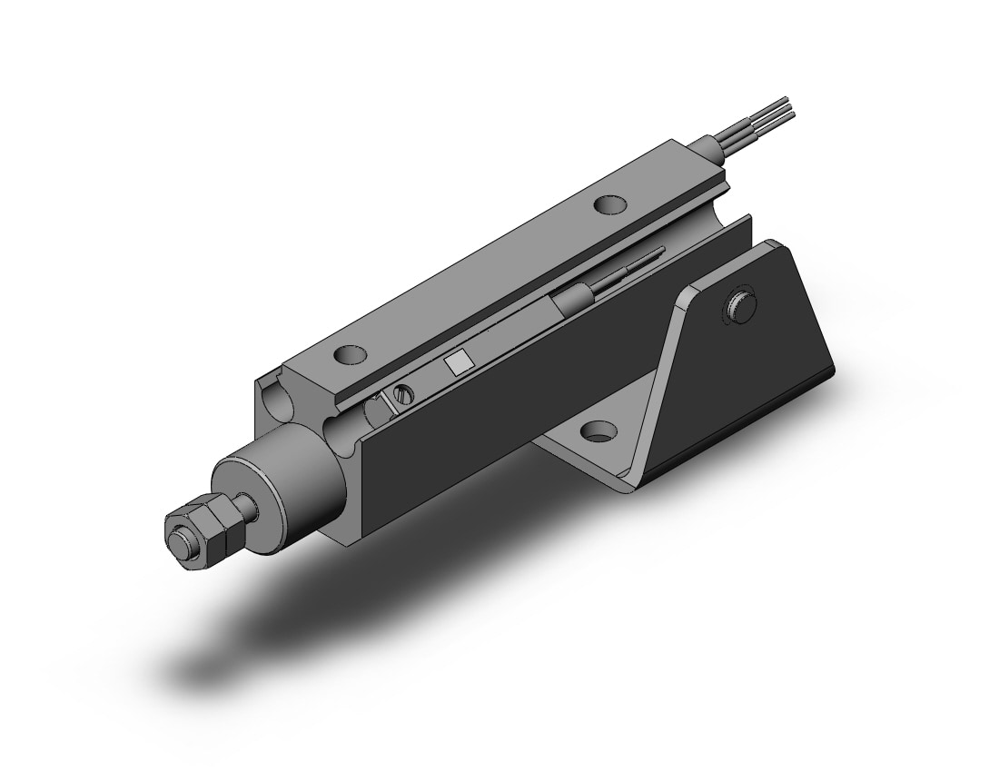 SMC CDJP2T6-25D-M9NL cyl, pin, dbl act, CJP/CJP2 ROUND BODY CYLINDER