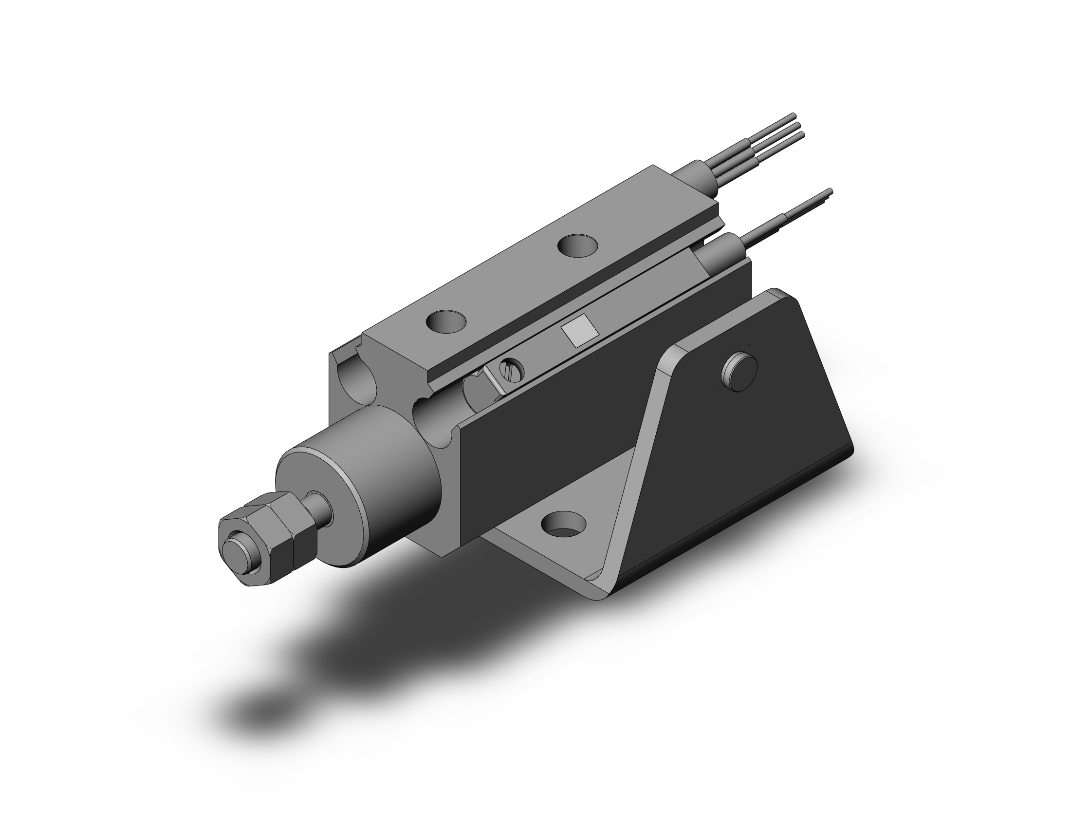 SMC CDJP2T6-5D-M9PSAPC cyl, pin, dbl act, sw capable, CJP/CJP2 ROUND BODY CYLINDER