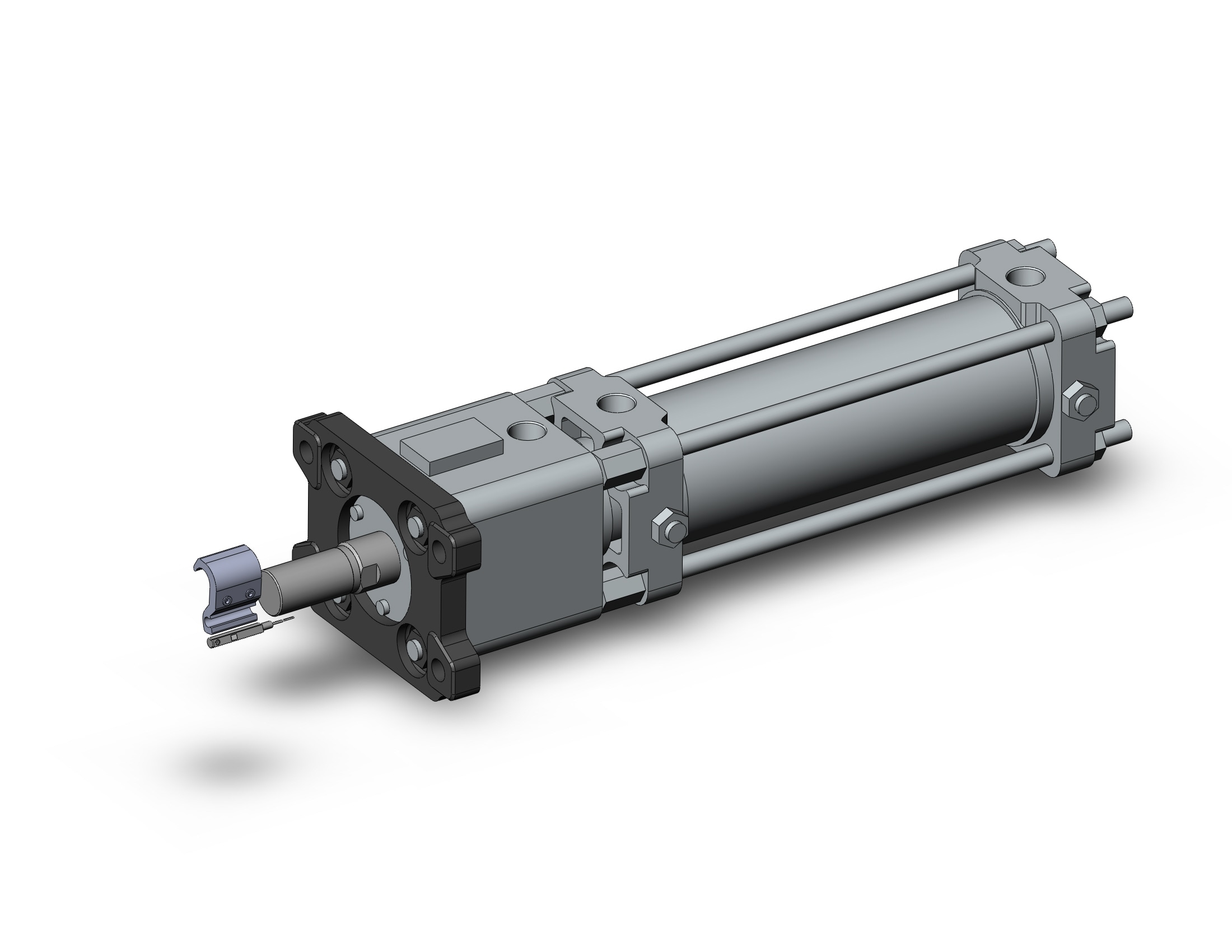 SMC CDL1F50-125B-M9BLS tie rod cylinder, CL1 TIE-ROD CYLINDER