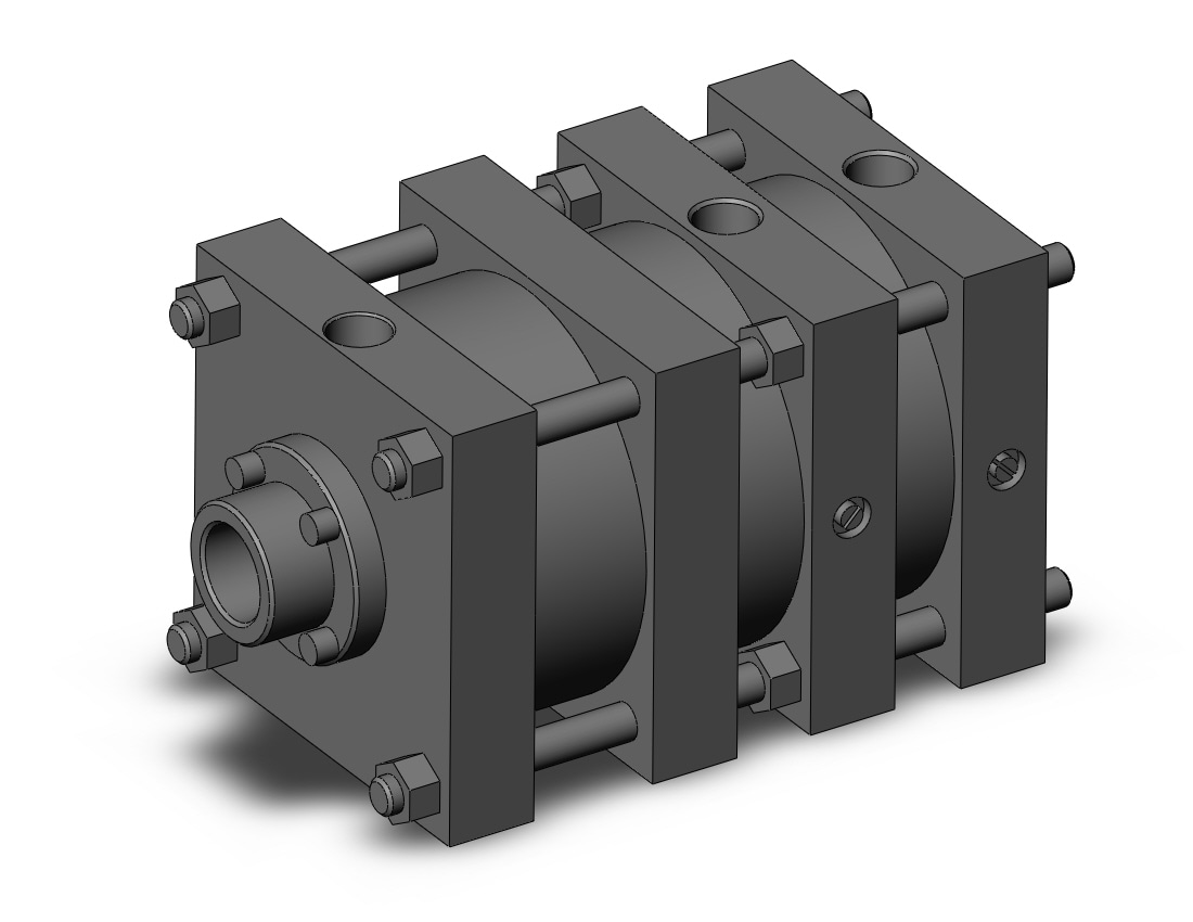 SMC CDL1G160-300F cyl, locking, CL1 TIE-ROD CYLINDER