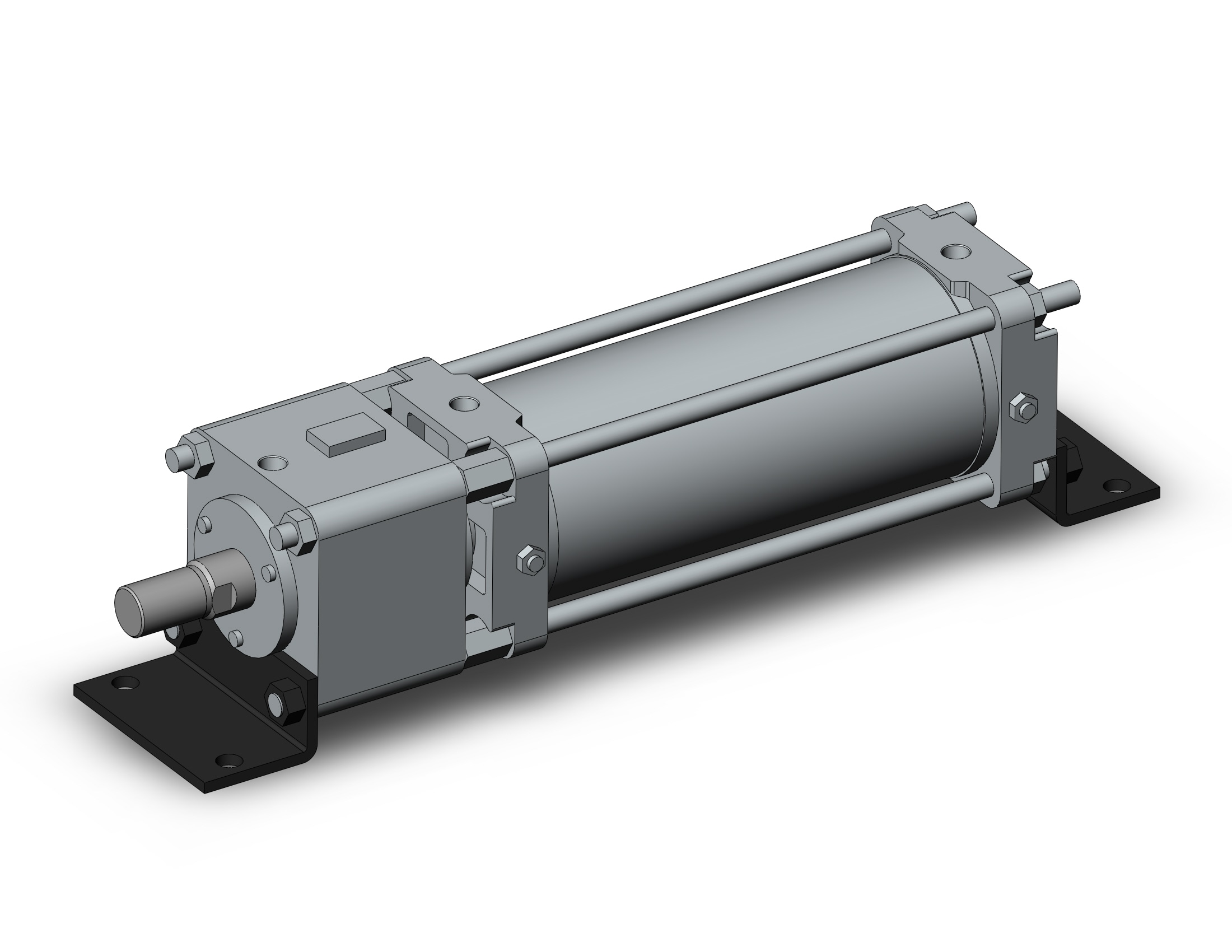 SMC CDL1L100-200F cyl, tie rod, 1-way lock, CL1 TIE-ROD CYLINDER