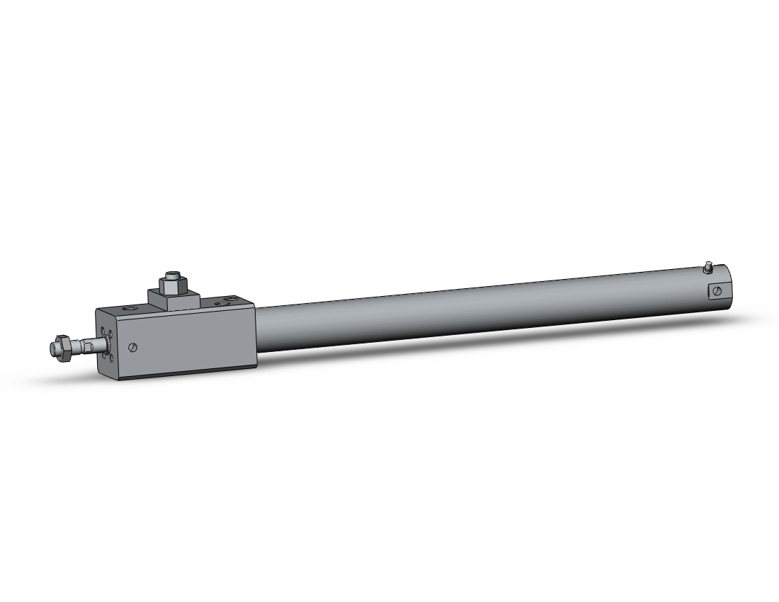 SMC CDLG1BA25-300-D cylinder, CLG1 FINE LOCK CYL W/GUIDE