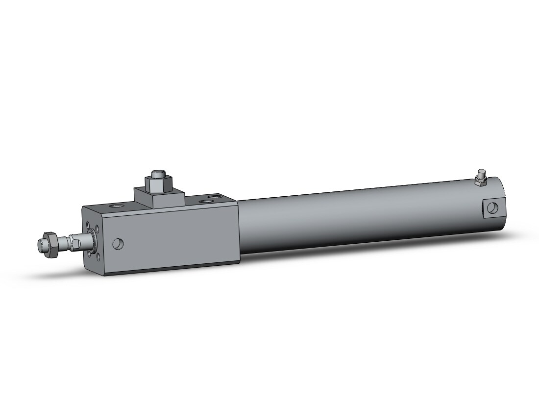 SMC CDLG1BA32-150-E cyl, fine lock, sw capable, CLG1 FINE LOCK CYL W/GUIDE