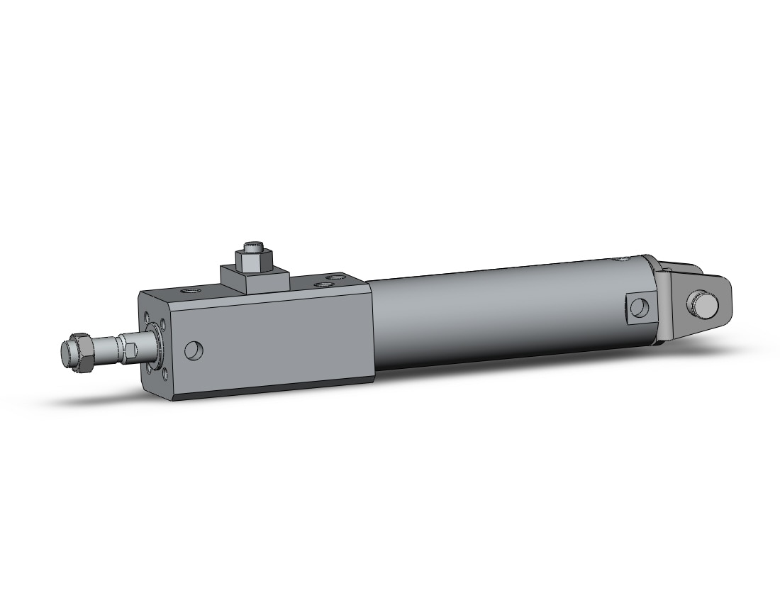 SMC CDLG1DN40-100-D cylinder, CLG1 FINE LOCK CYL W/GUIDE