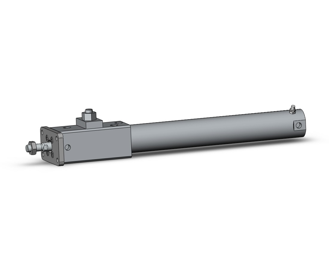 SMC CDLG1FA32-200-E 32mm clg1 double acting, CLG1 FINE LOCK CYL W/GUIDE