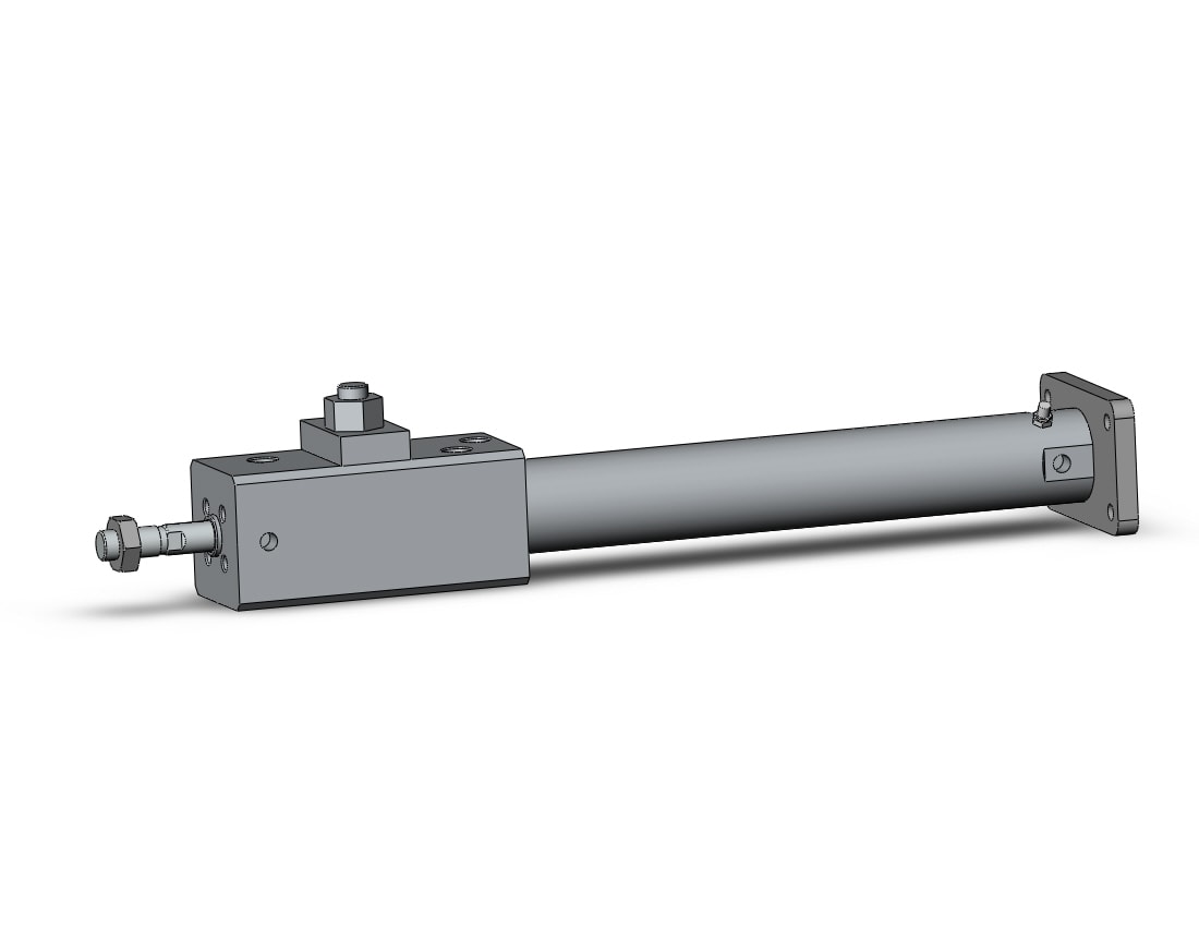 SMC CDLG1GA25TN-150-D cylinder, CLG1 FINE LOCK CYL W/GUIDE