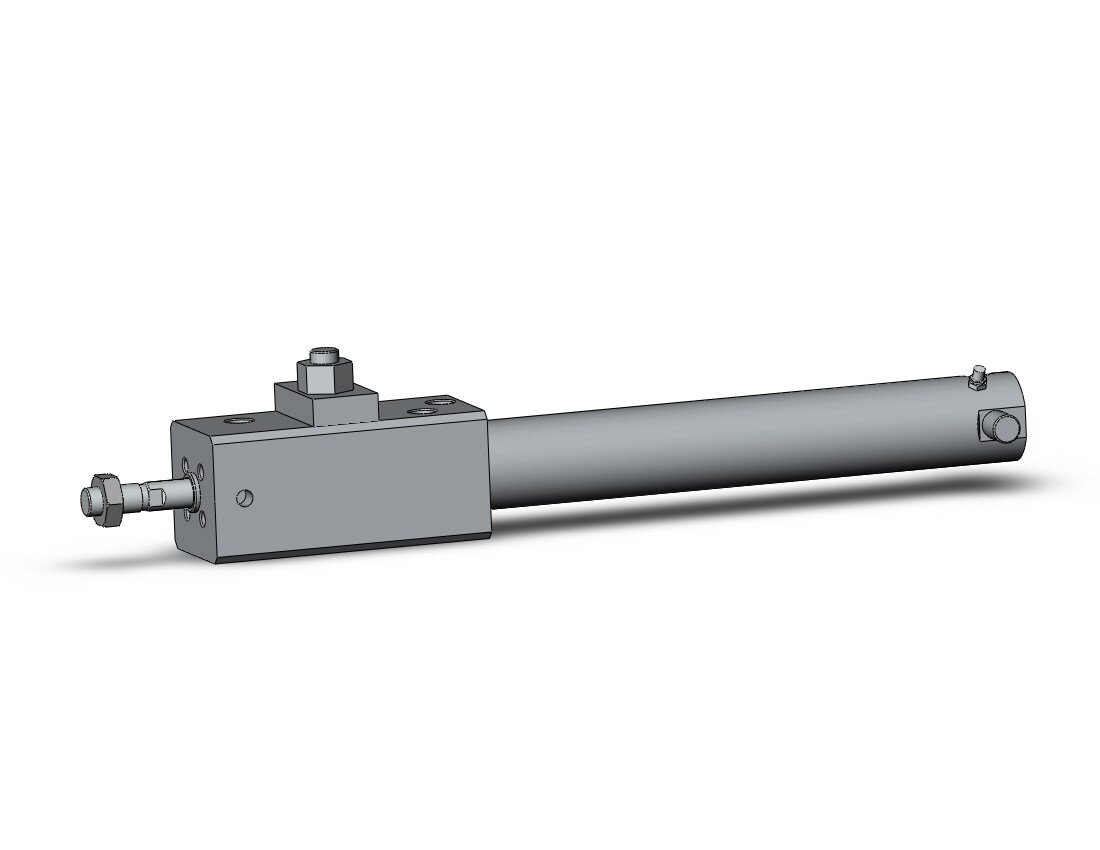 SMC CDLG1TA25-150-E cyl, fine lock, sw capable, CLG1 FINE LOCK CYL W/GUIDE