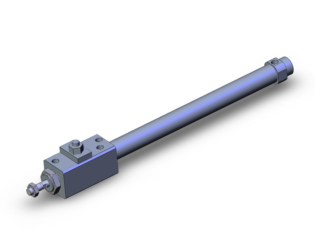 SMC CDLM2B25-250-E cylinder, air, ROUND BODY CYLINDER W/LOCK