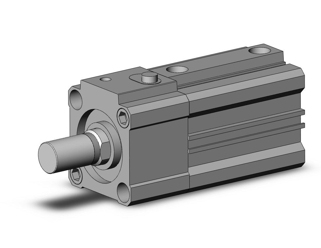 SMC CDLQA32TF-30DCM-F cyl, compact with lock, COMPACT CYLINDER W/LOCK