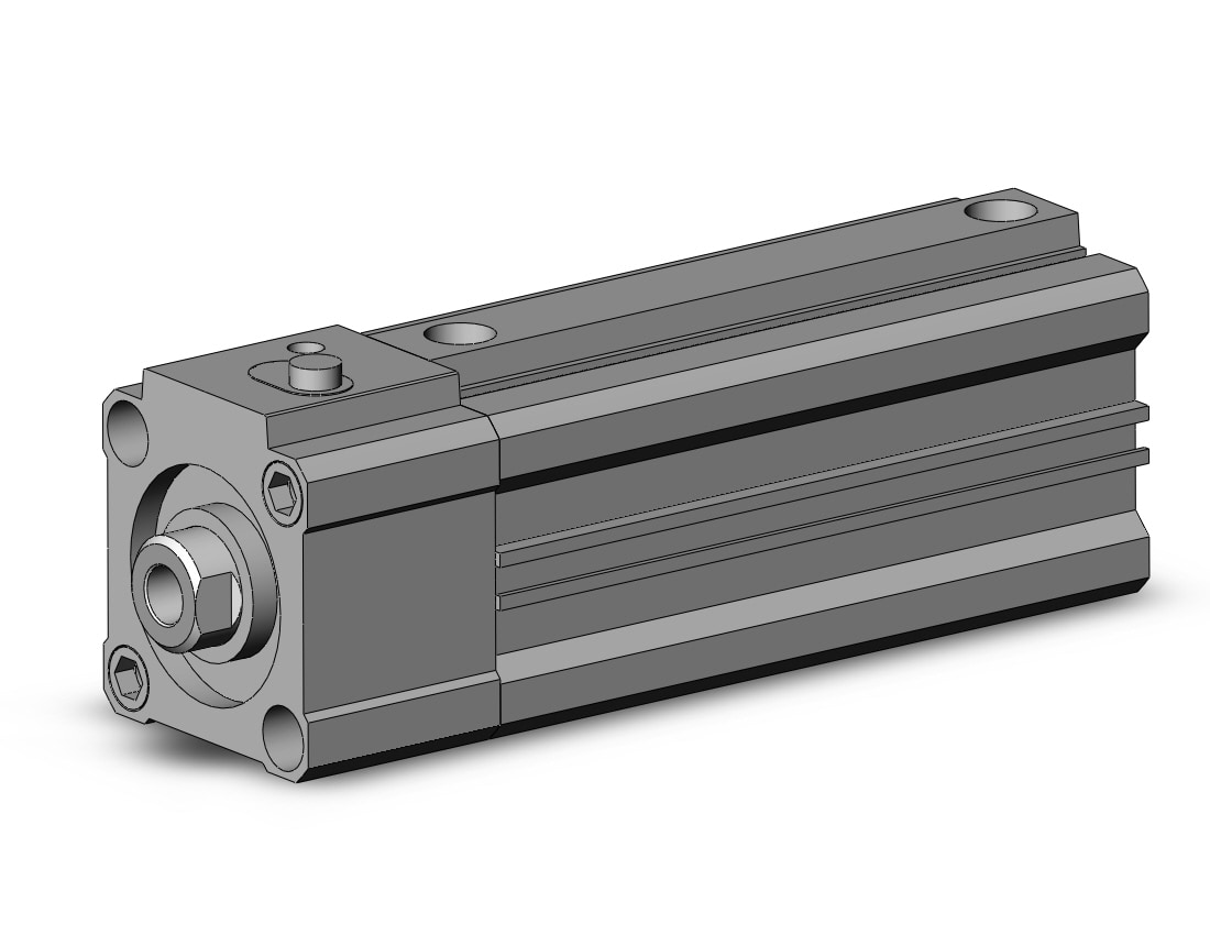 SMC CDLQA32TF-75D-B cyl, compact w/lock sw capable, CLQ COMPACT LOCK CYLINDER