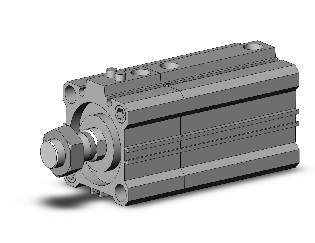 SMC CDLQA40-30DM-B-M9BSAPC cyl, compact with lock, COMPACT CYLINDER W/LOCK