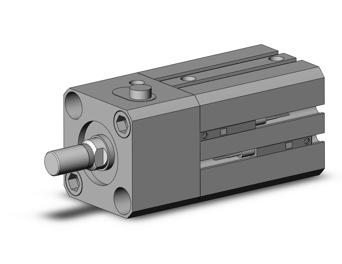 SMC CDLQB20-20DCM-B-M9BWSDPC cyl, compact with lock, COMPACT CYLINDER W/LOCK