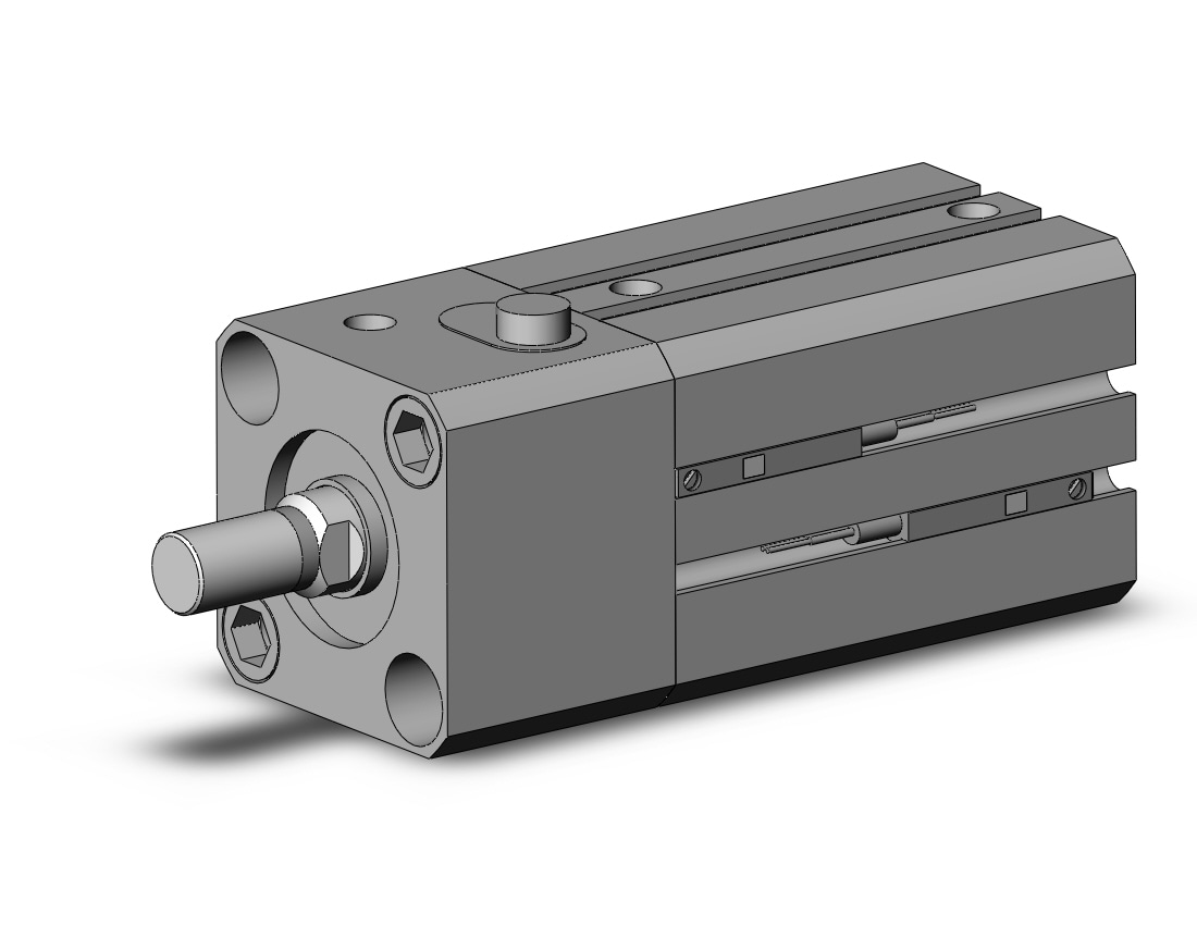 SMC CDLQB20-25DCM-F-M9BWSDPC cyl, compact with lock, COMPACT CYLINDER W/LOCK