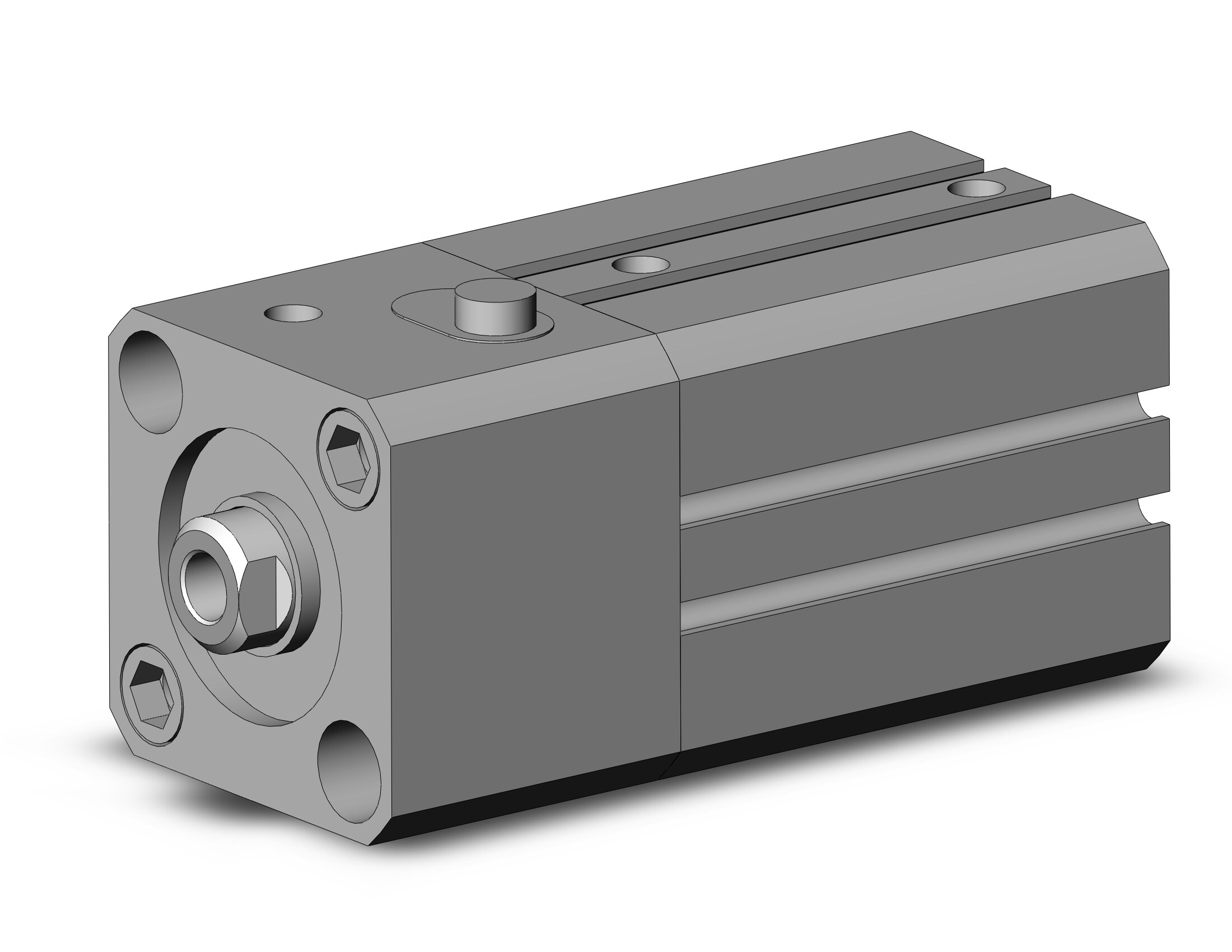 SMC CDLQB25-20D-F 25mm clq dbl acting, auto-sw, CLQ COMPACT LOCK CYLINDER